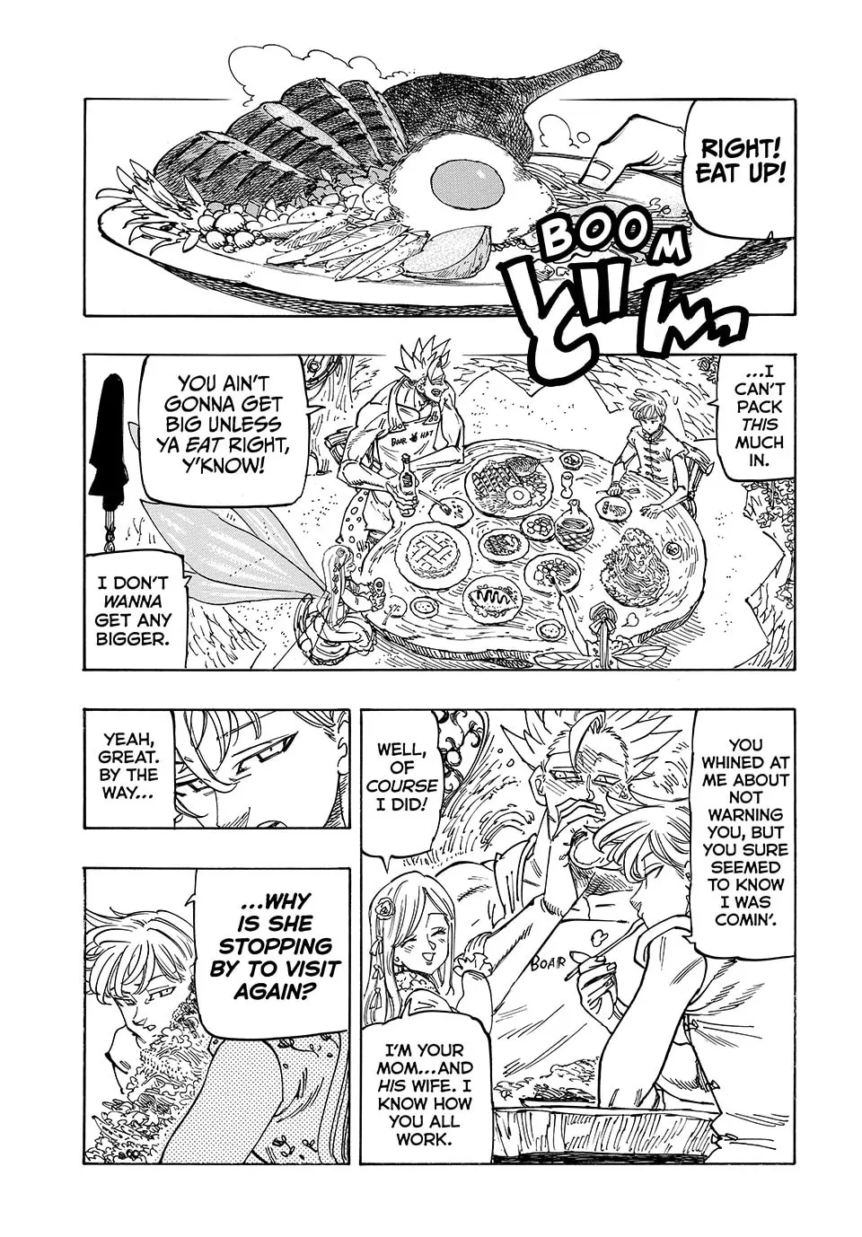 The Seven Deadly Sins: Four Knights of the Apocalypse Chapter 208 page 3 - 