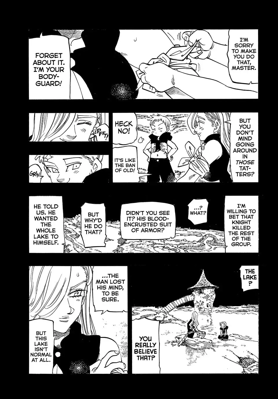 The Seven Deadly Sins: Four Knights of the Apocalypse Chapter 210 page 9 - 