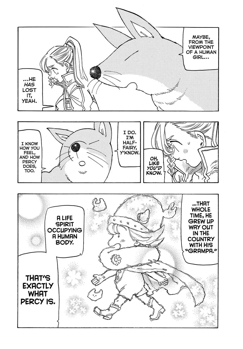 The Seven Deadly Sins: Four Knights of the Apocalypse Chapter 213 page 14 - 