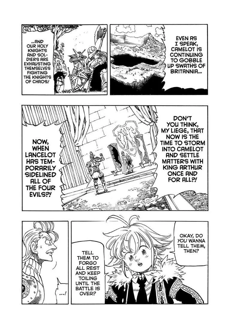 The Seven Deadly Sins: Four Knights of the Apocalypse Chapter 214 page 5 - 