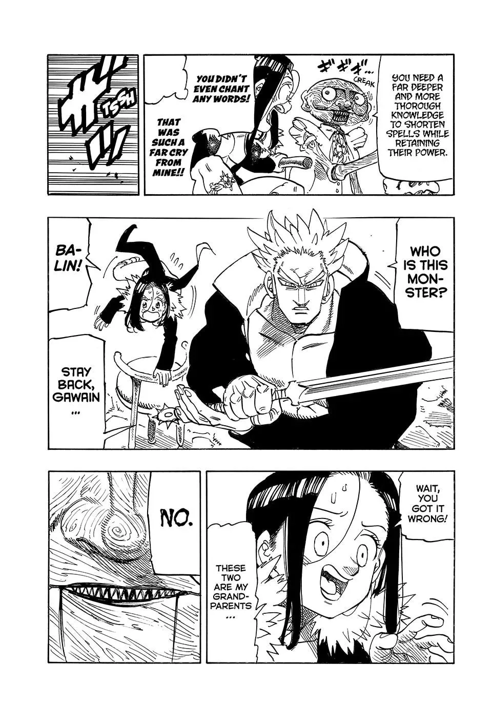 The Seven Deadly Sins: Four Knights of the Apocalypse Chapter 215 page 15 - 