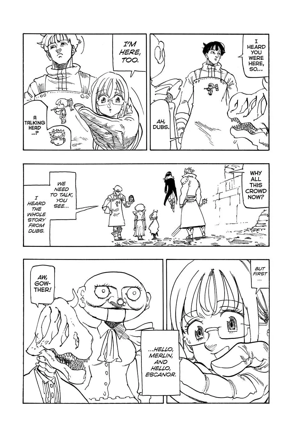 The Seven Deadly Sins: Four Knights of the Apocalypse Chapter 215 page 18 - 