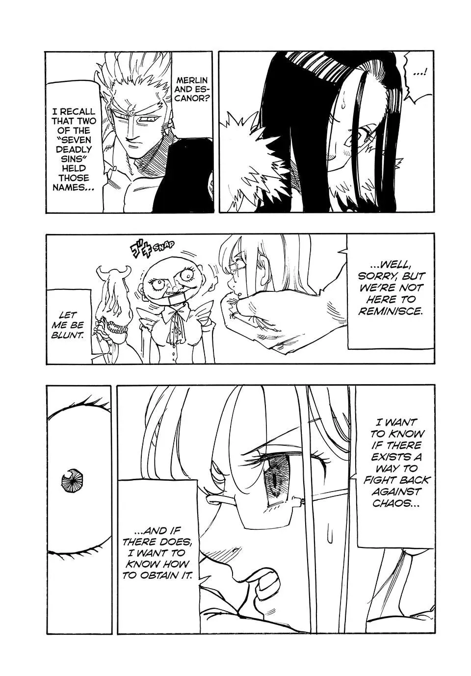The Seven Deadly Sins: Four Knights of the Apocalypse Chapter 215 page 19 - 
