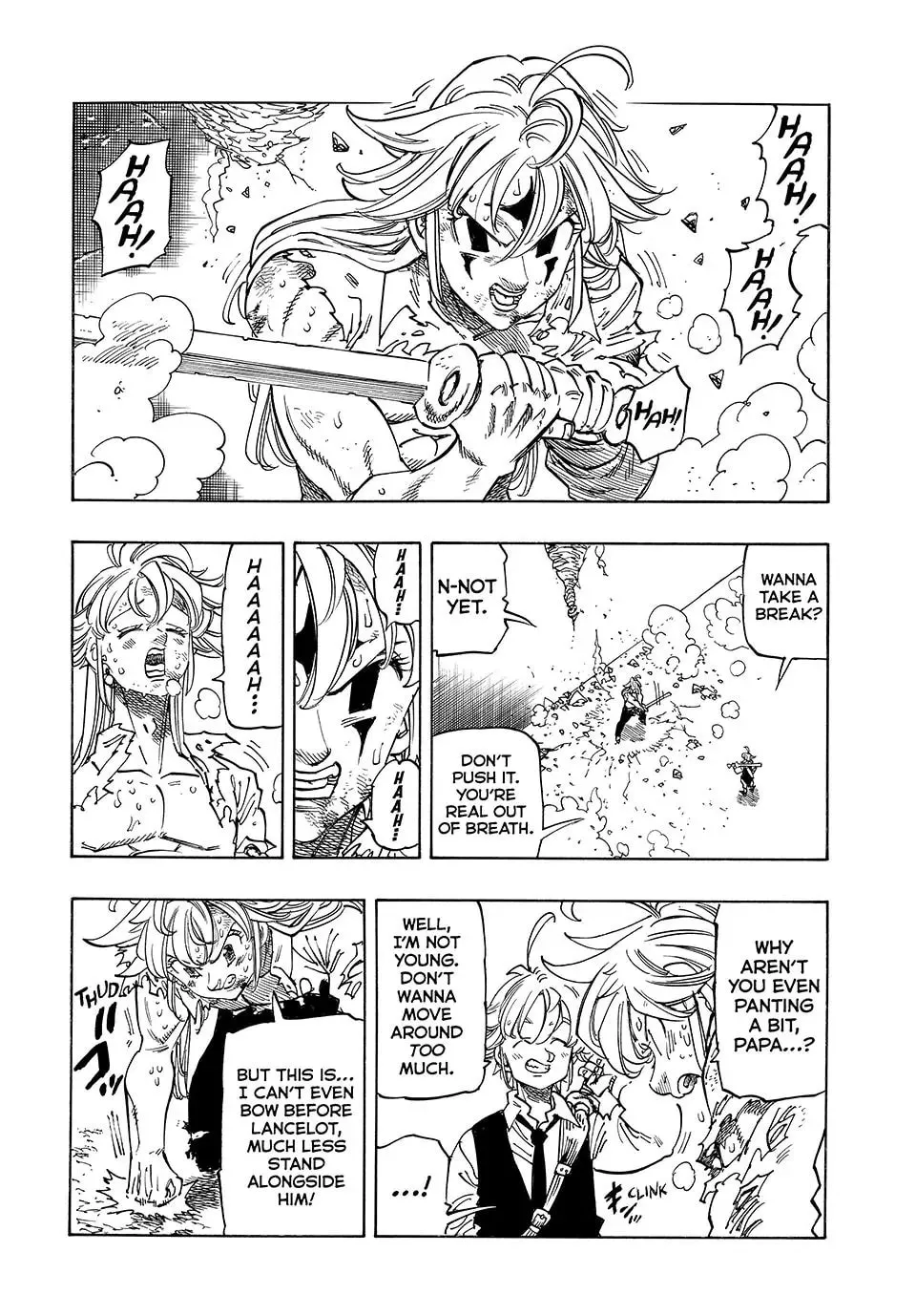 The Seven Deadly Sins: Four Knights of the Apocalypse Chapter 215 page 4 - 