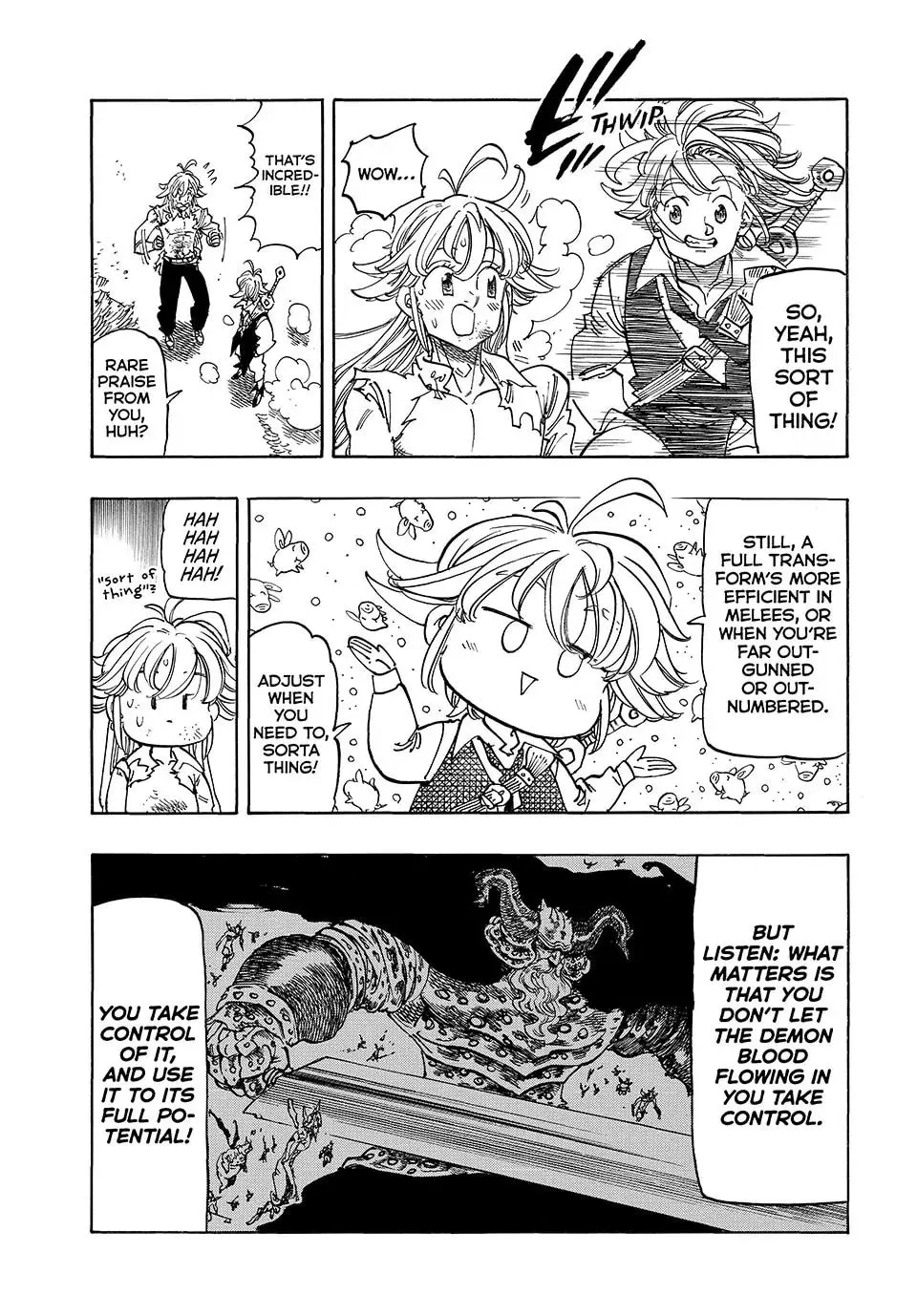 The Seven Deadly Sins: Four Knights of the Apocalypse Chapter 215 page 7 - 