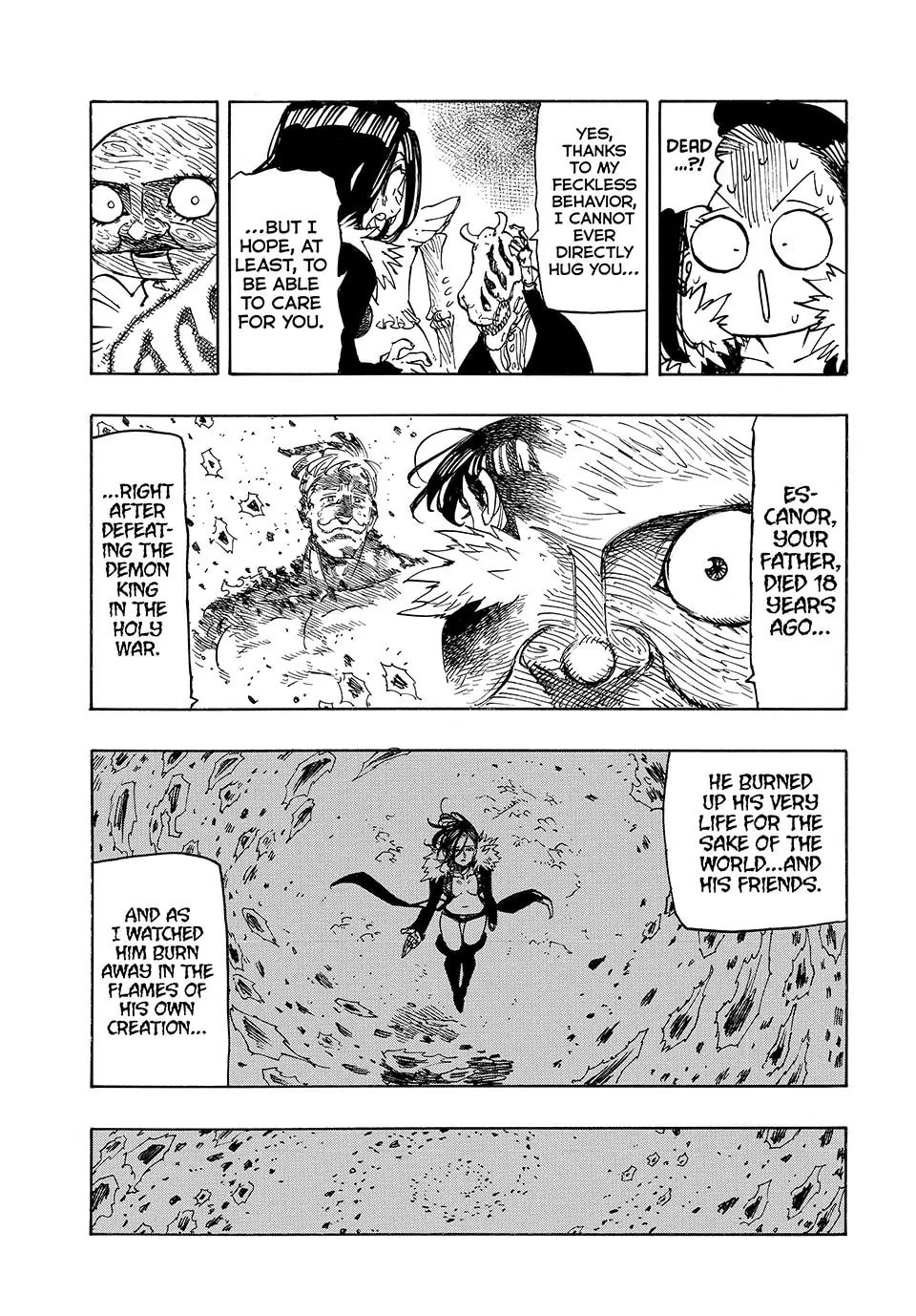 The Seven Deadly Sins: Four Knights of the Apocalypse Chapter 216 page 7 - 