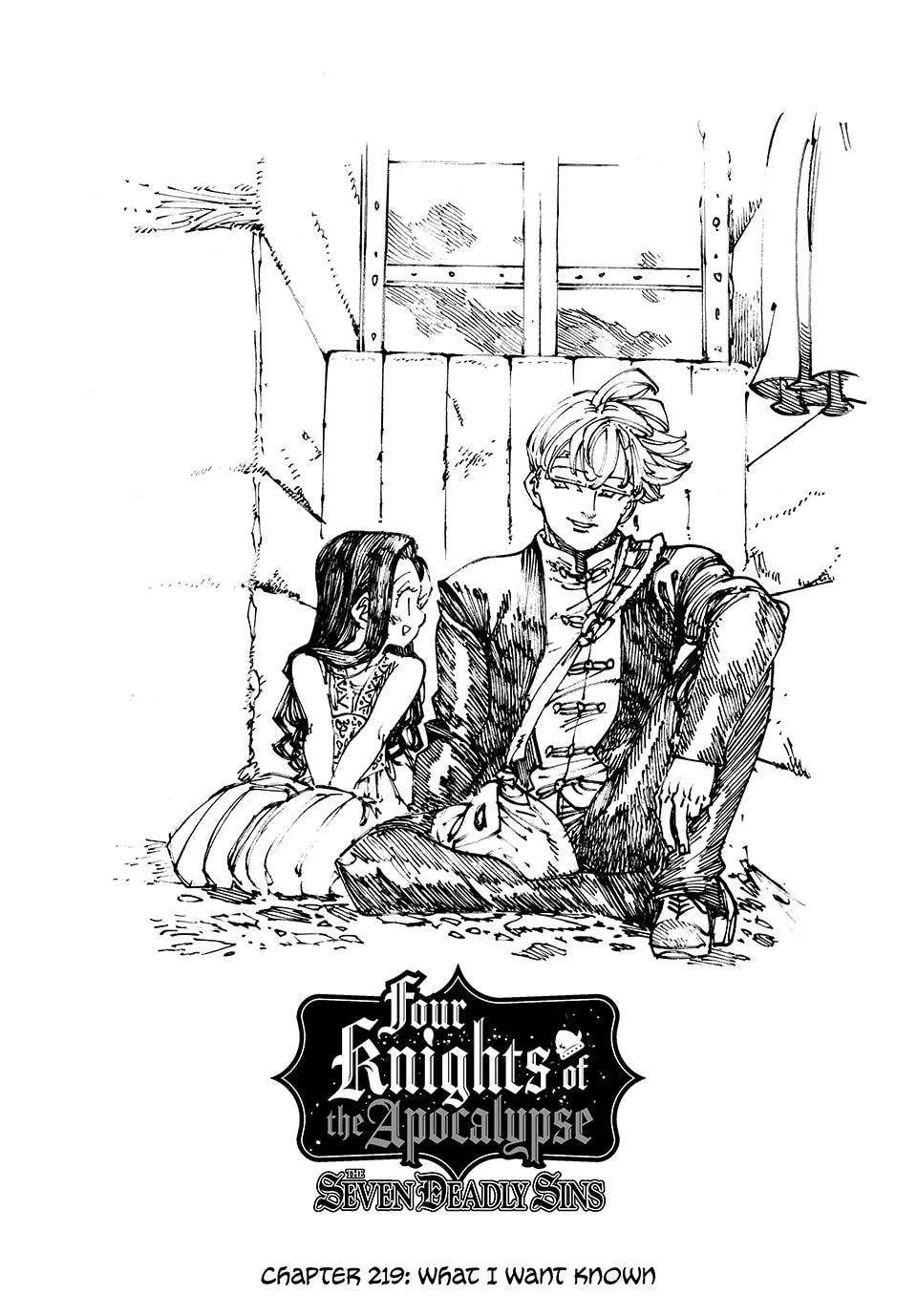 The Seven Deadly Sins: Four Knights of the Apocalypse Chapter 219 page 1 - 