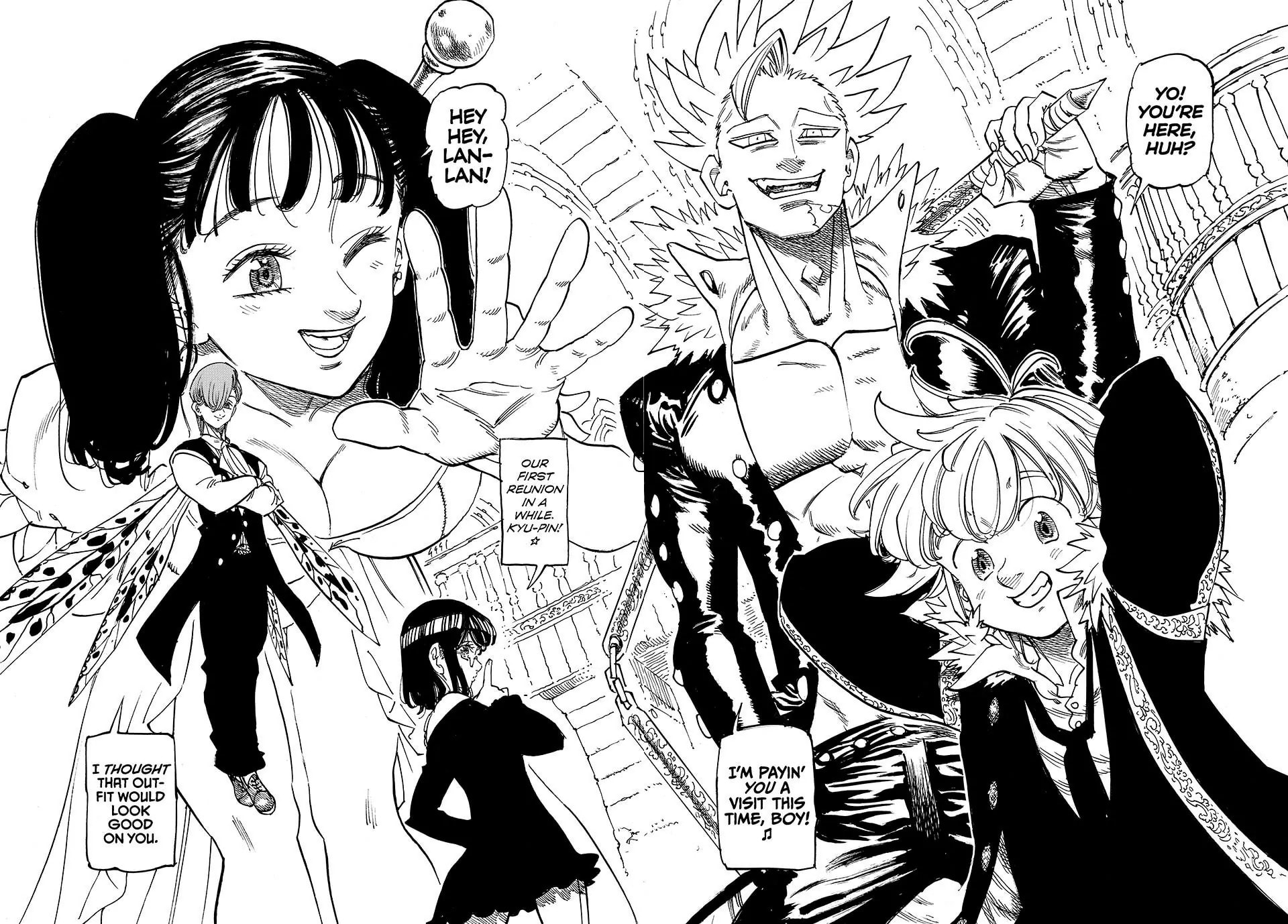 The Seven Deadly Sins: Four Knights of the Apocalypse Chapter 219 page 14 - 