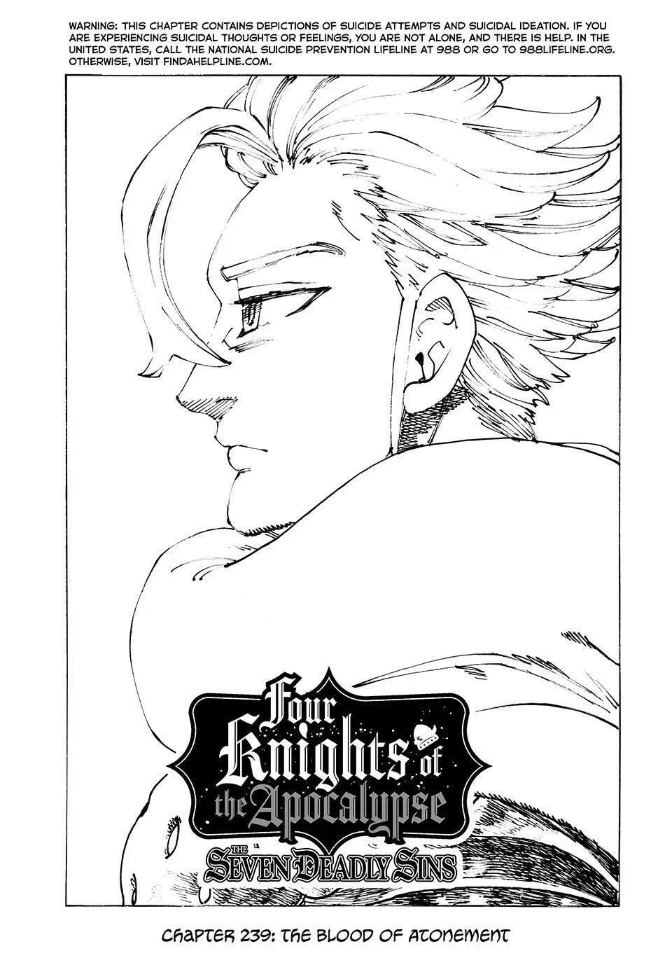The Seven Deadly Sins: Four Knights of the Apocalypse Chapter 239 page 1 - 