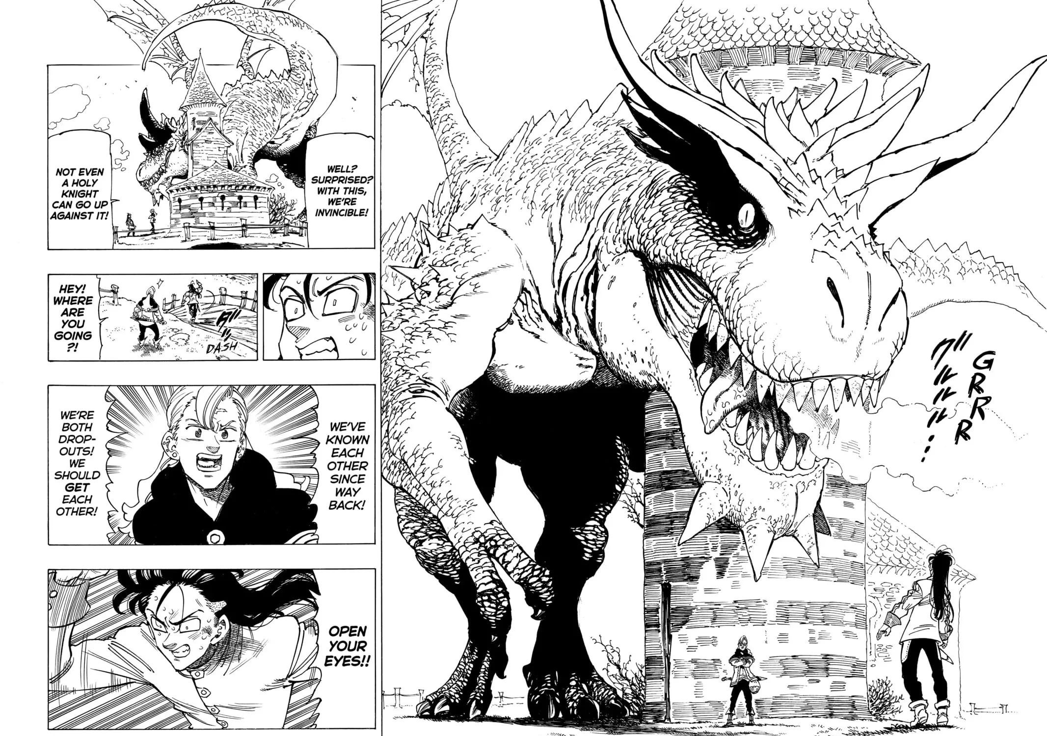 The Seven Deadly Sins: Four Knights of the Apocalypse Chapter 28 page 3 - 