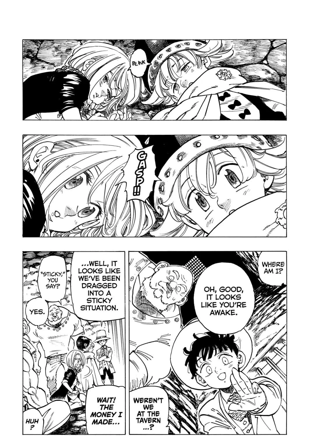 The Seven Deadly Sins: Four Knights of the Apocalypse Chapter 28 page 5 - 