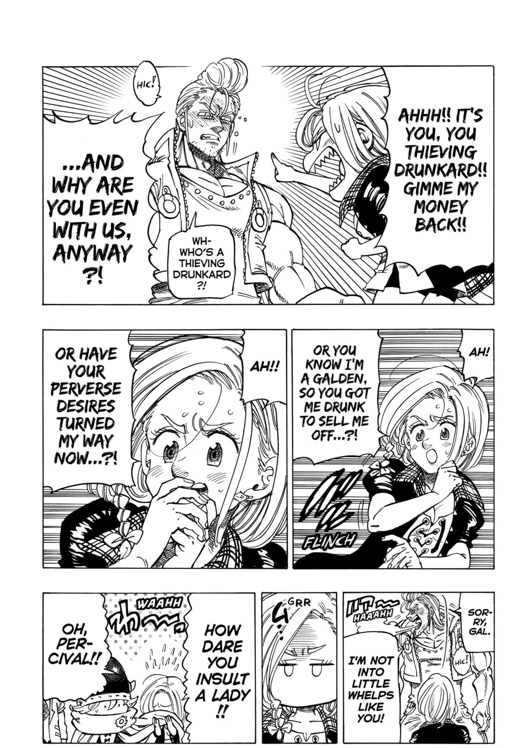 The Seven Deadly Sins: Four Knights of the Apocalypse Chapter 28 page 7 - 