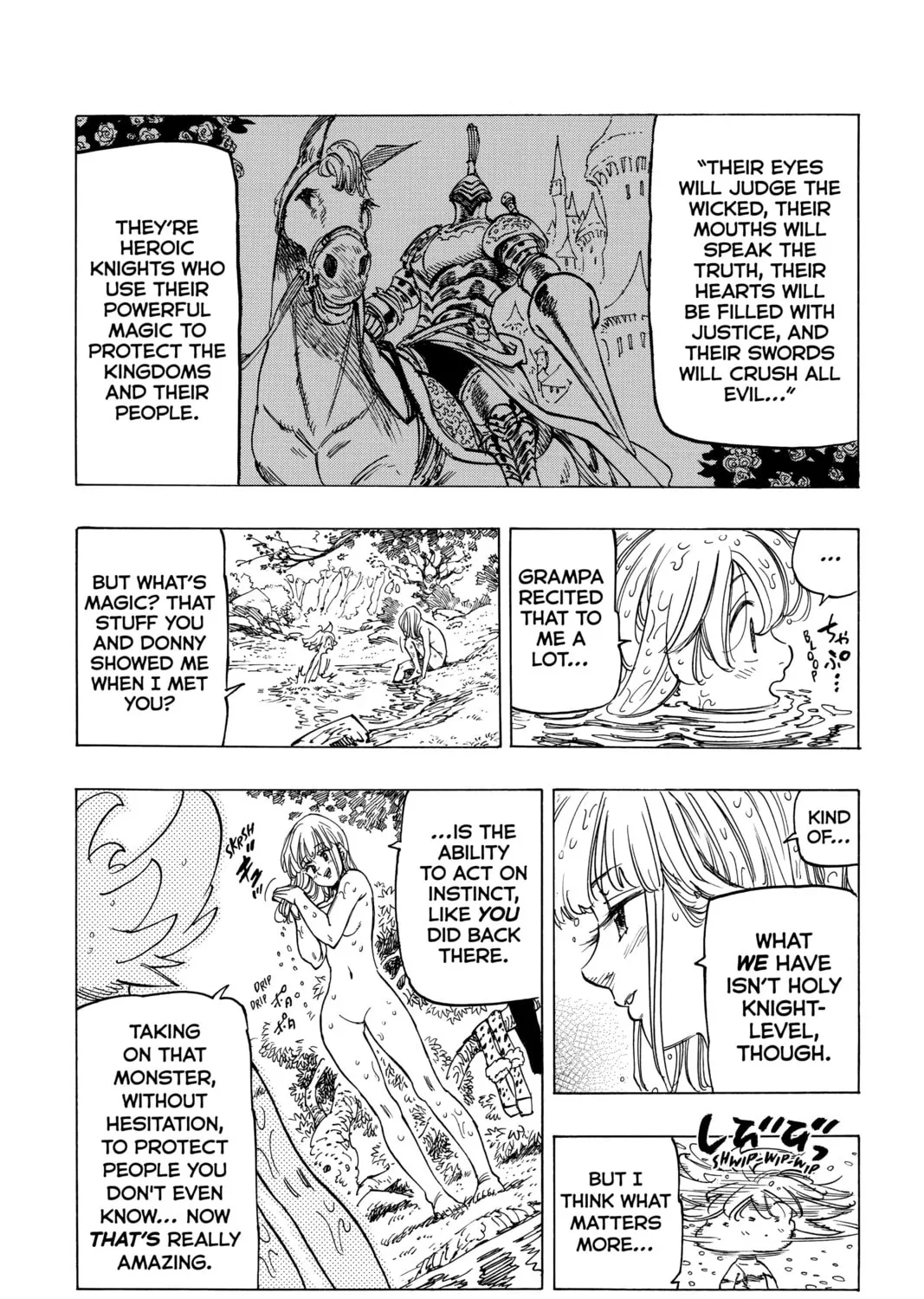 The Seven Deadly Sins: Four Knights of the Apocalypse Chapter 3 page 13 - 