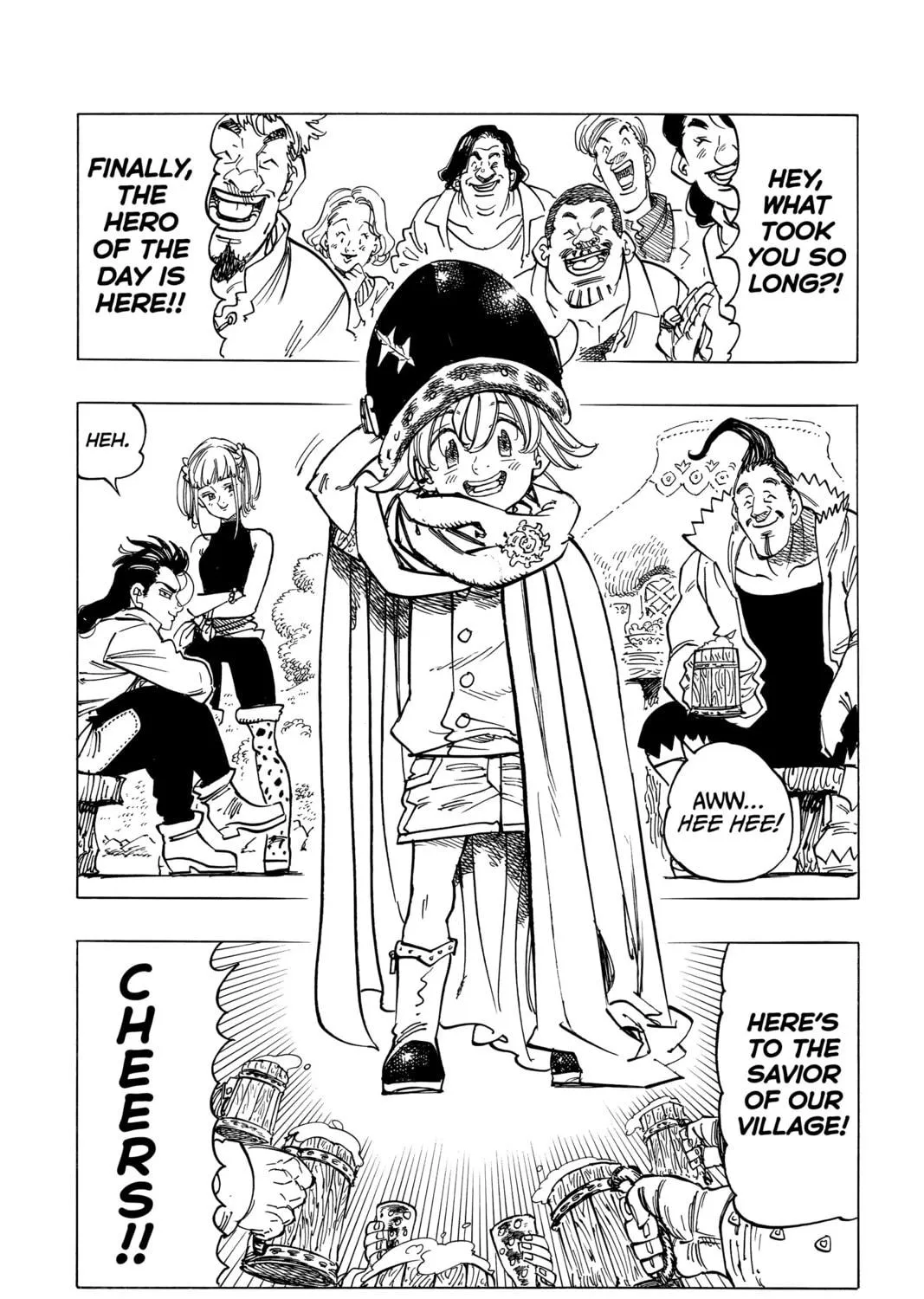 The Seven Deadly Sins: Four Knights of the Apocalypse Chapter 3 page 17 - 
