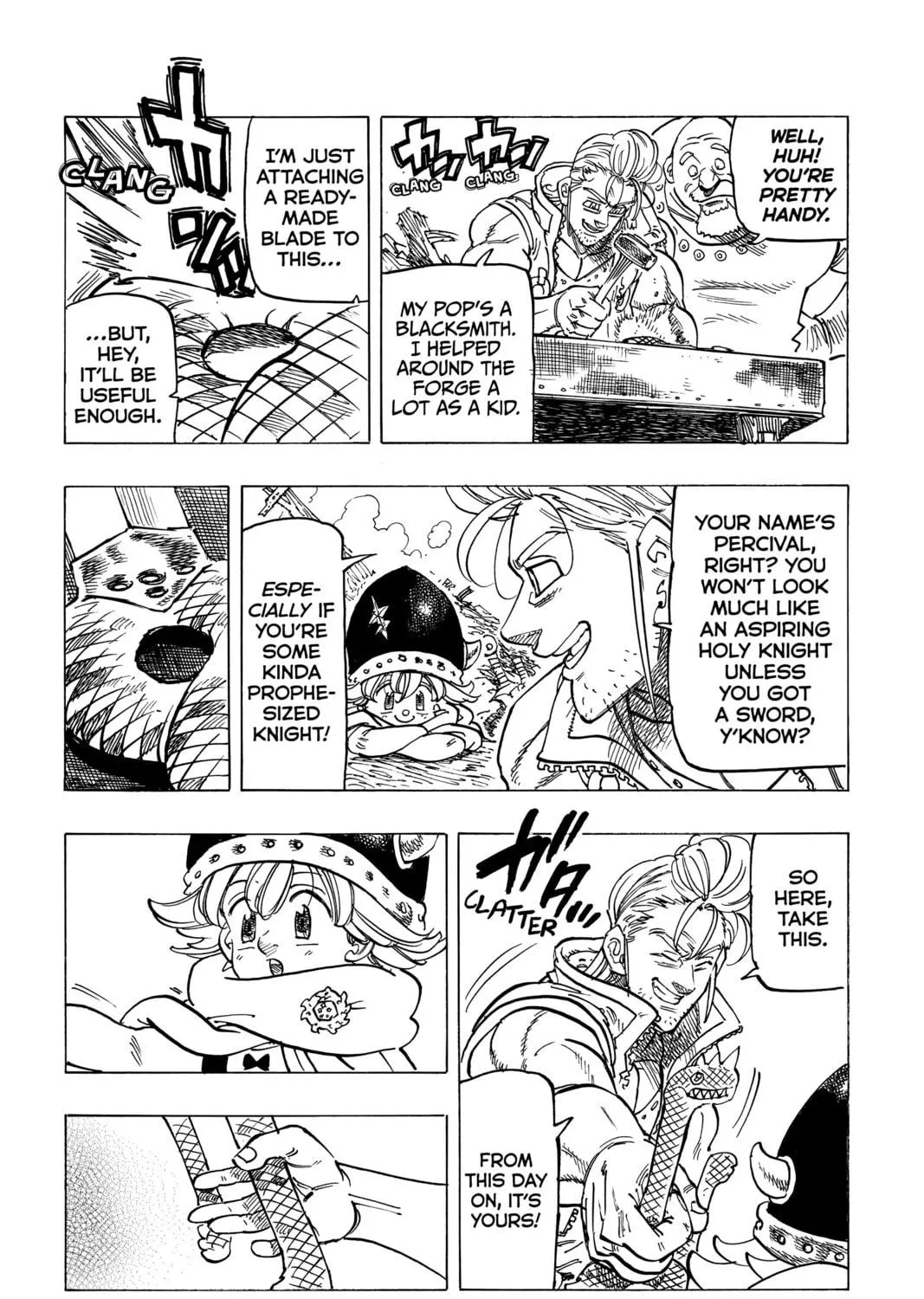The Seven Deadly Sins: Four Knights of the Apocalypse Chapter 31 page 35 - 
