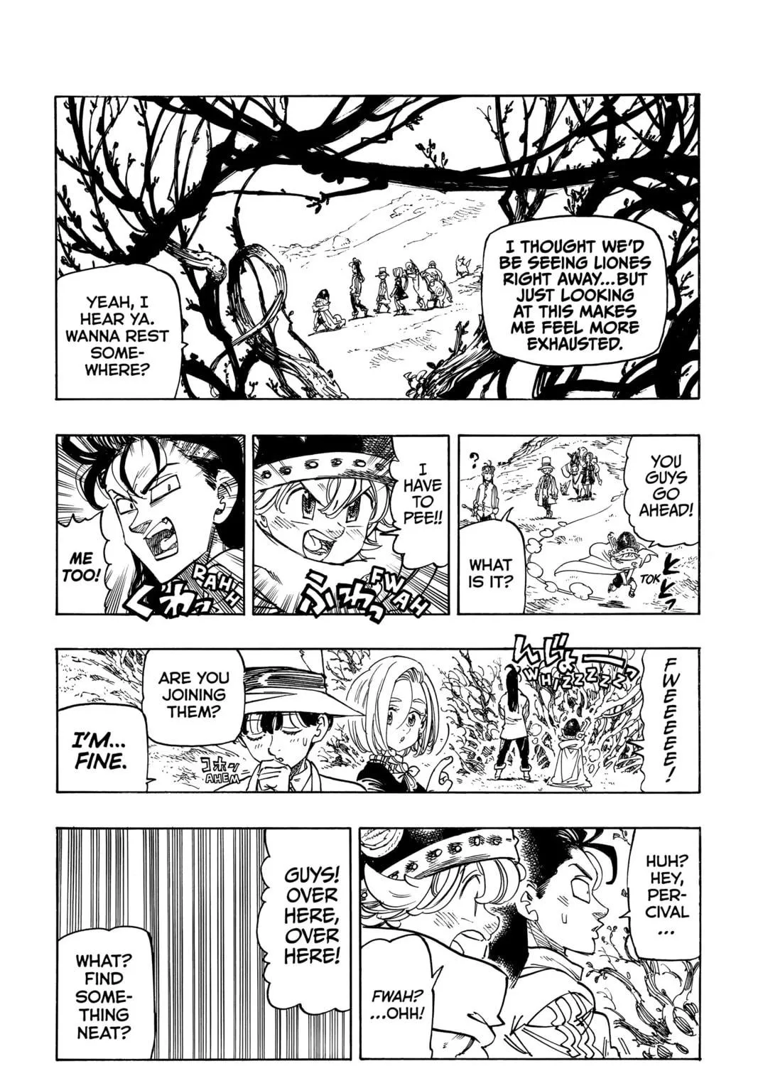 The Seven Deadly Sins: Four Knights of the Apocalypse Chapter 32 page 29 - 