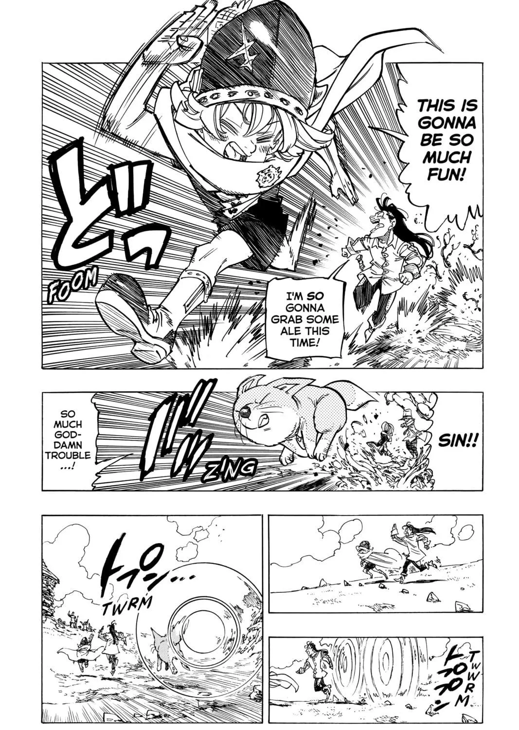 The Seven Deadly Sins: Four Knights of the Apocalypse Chapter 32 page 35 - 