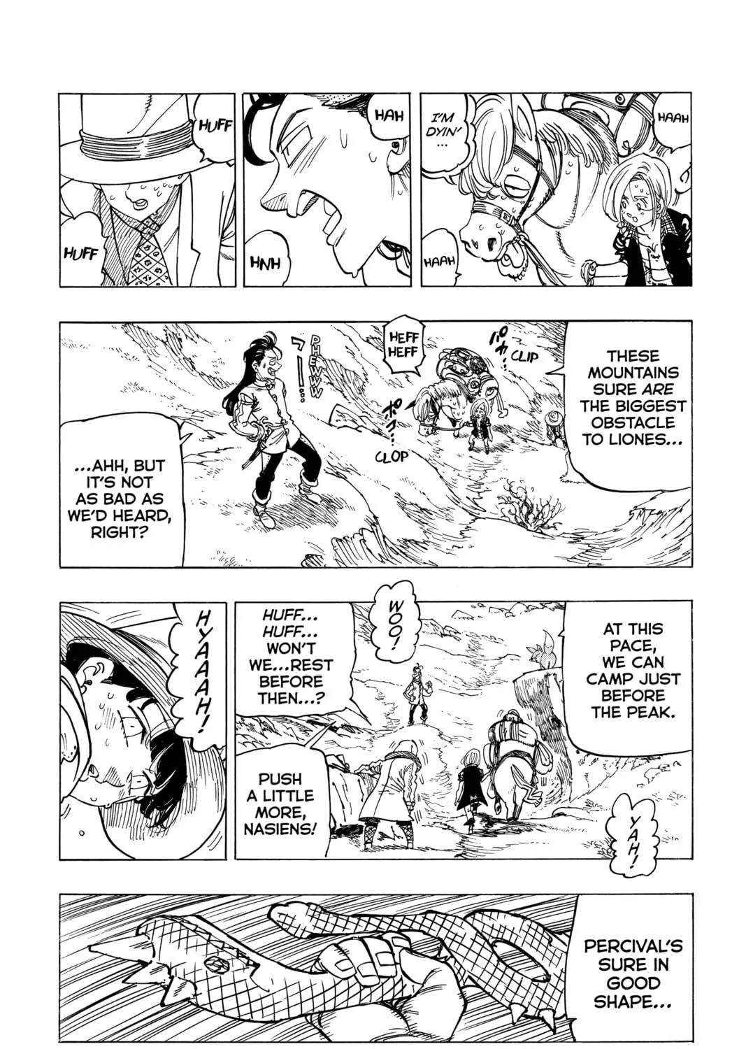 The Seven Deadly Sins: Four Knights of the Apocalypse Chapter 32 page 5 - 