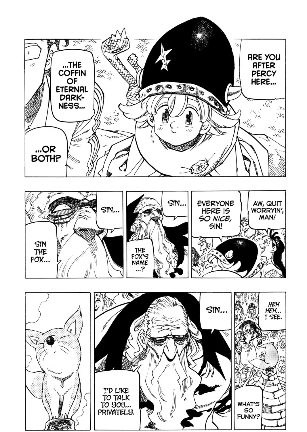 The Seven Deadly Sins: Four Knights of the Apocalypse Chapter 33 page 21 - 
