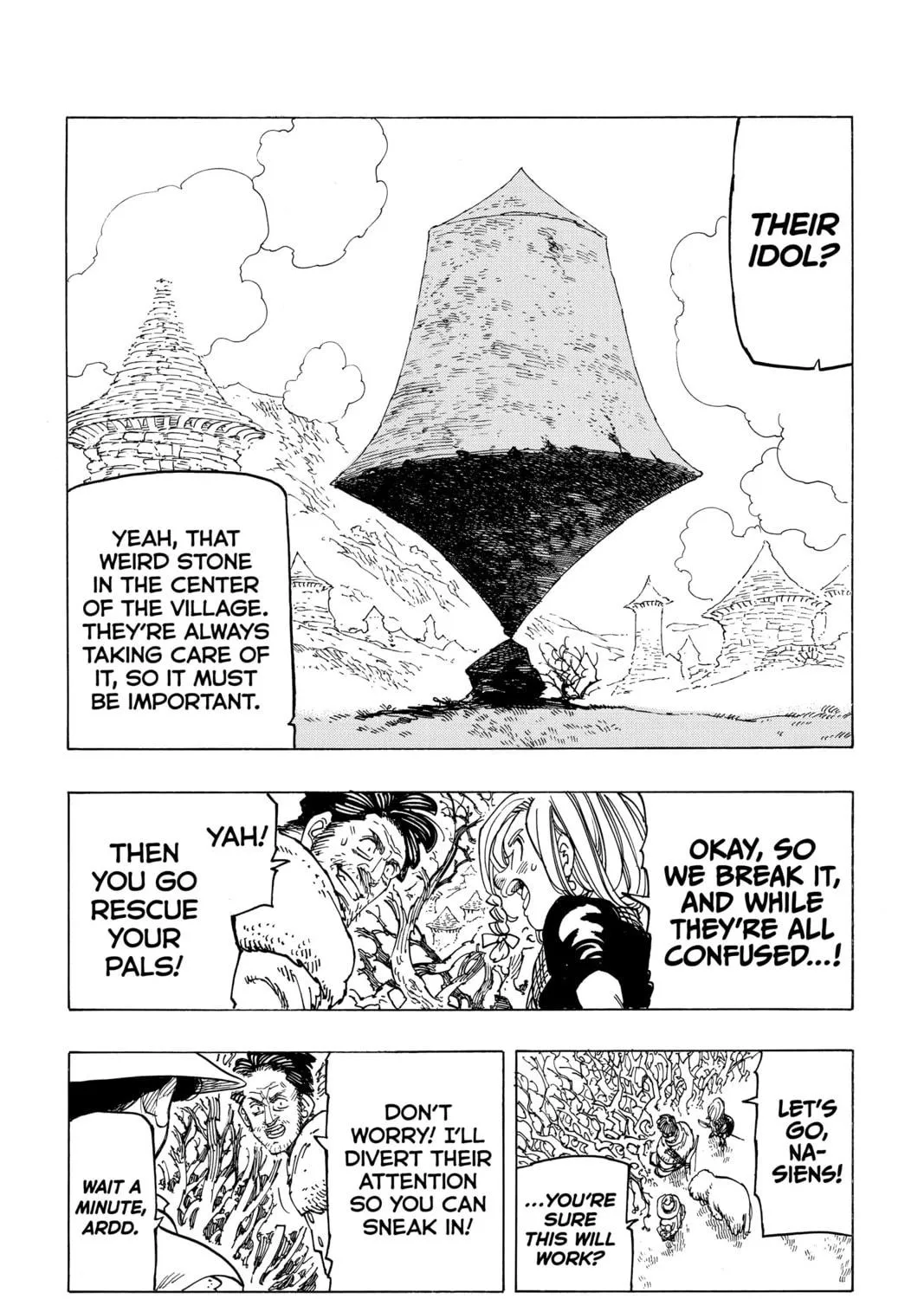 The Seven Deadly Sins: Four Knights of the Apocalypse Chapter 33 page 35 - 