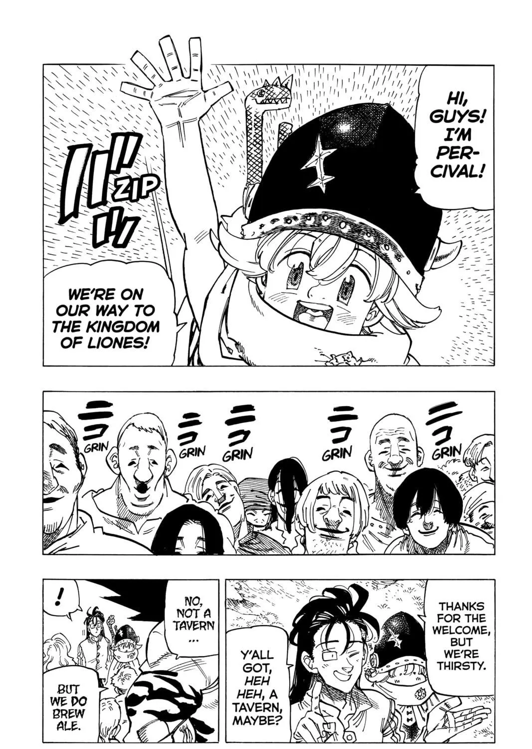 The Seven Deadly Sins: Four Knights of the Apocalypse Chapter 33 page 5 - 