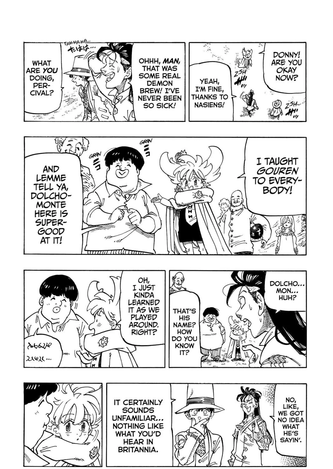 The Seven Deadly Sins: Four Knights of the Apocalypse Chapter 34 page 19 - 