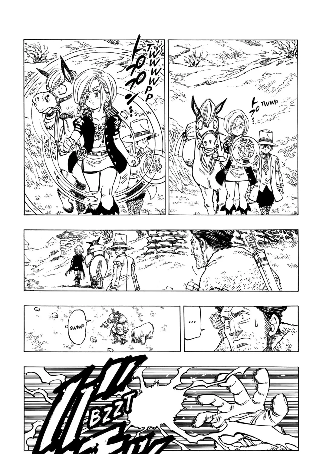 The Seven Deadly Sins: Four Knights of the Apocalypse Chapter 34 page 3 - 