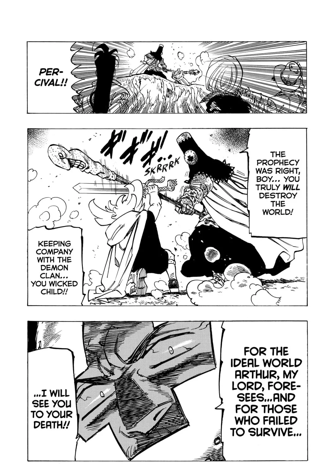 The Seven Deadly Sins: Four Knights of the Apocalypse Chapter 35 page 33 - 