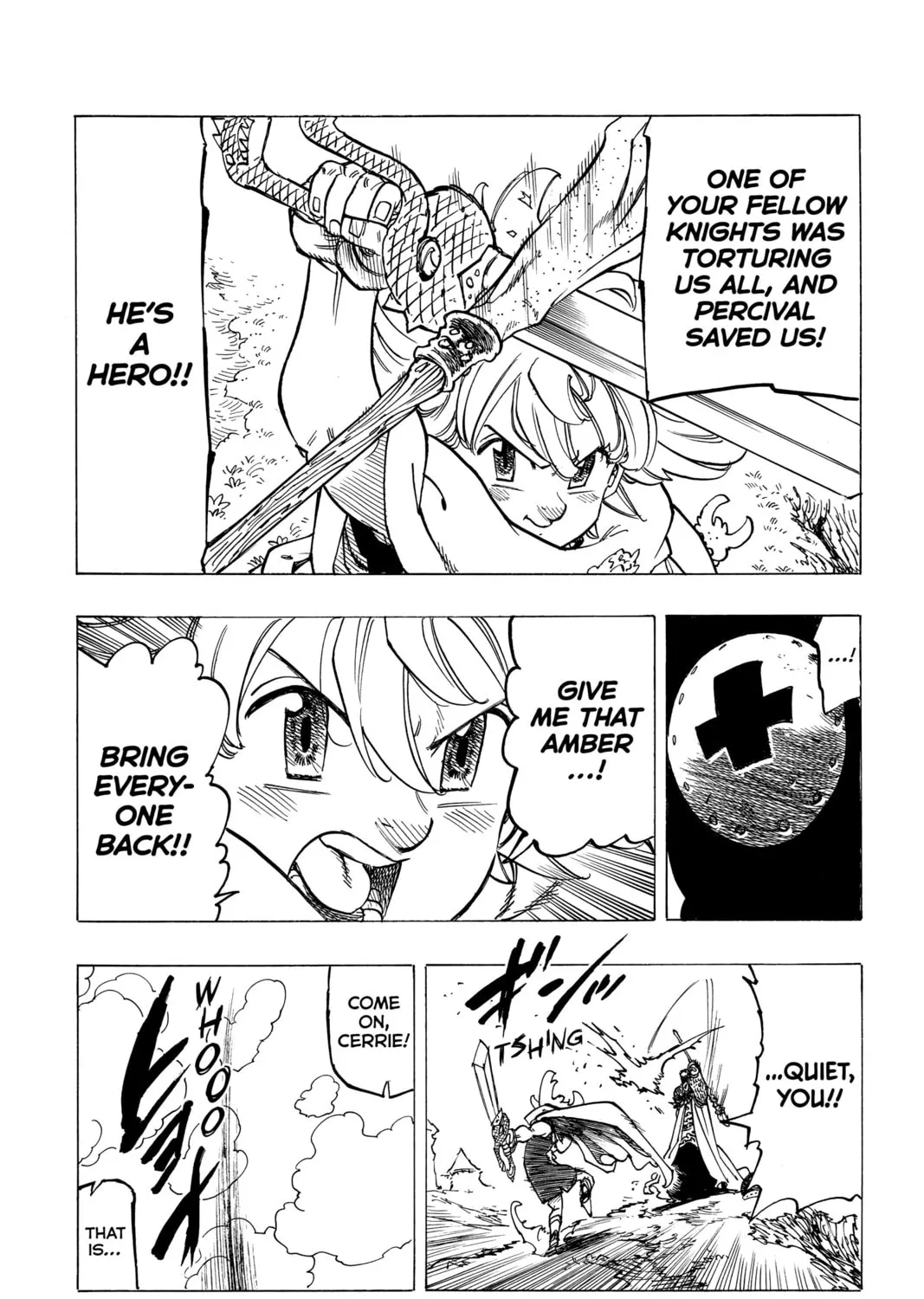 The Seven Deadly Sins: Four Knights of the Apocalypse Chapter 35 page 37 - 