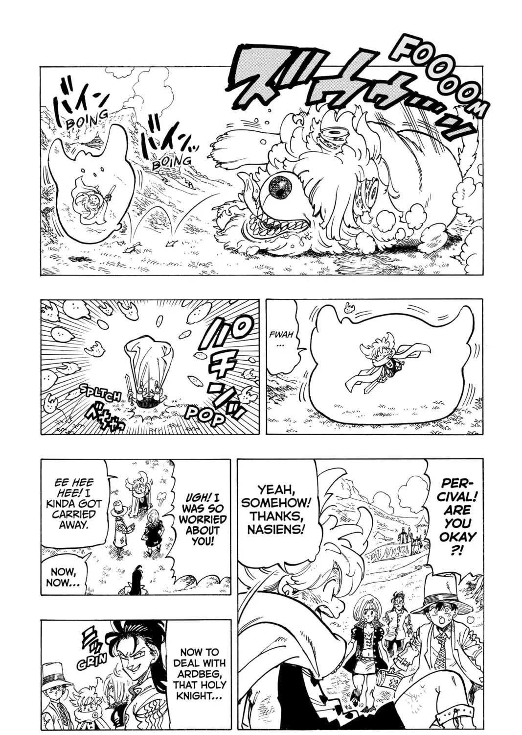 The Seven Deadly Sins: Four Knights of the Apocalypse Chapter 37 page 13 - 