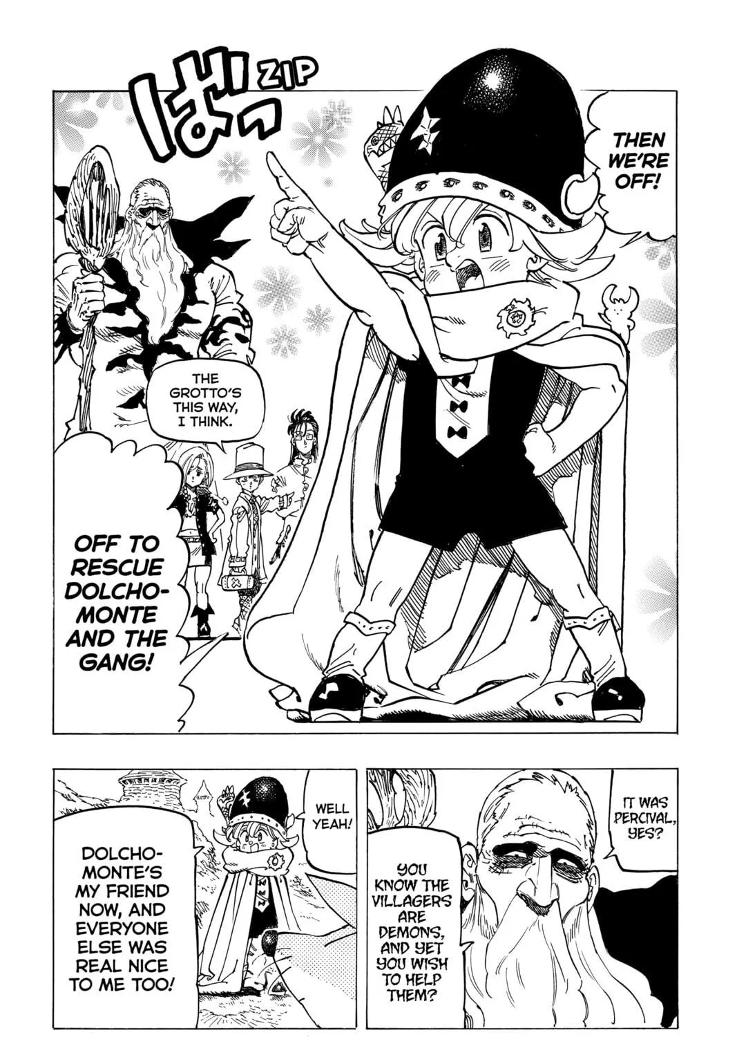 The Seven Deadly Sins: Four Knights of the Apocalypse Chapter 37 page 19 - 