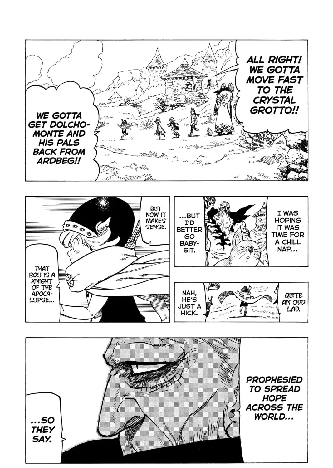 The Seven Deadly Sins: Four Knights of the Apocalypse Chapter 37 page 25 - 