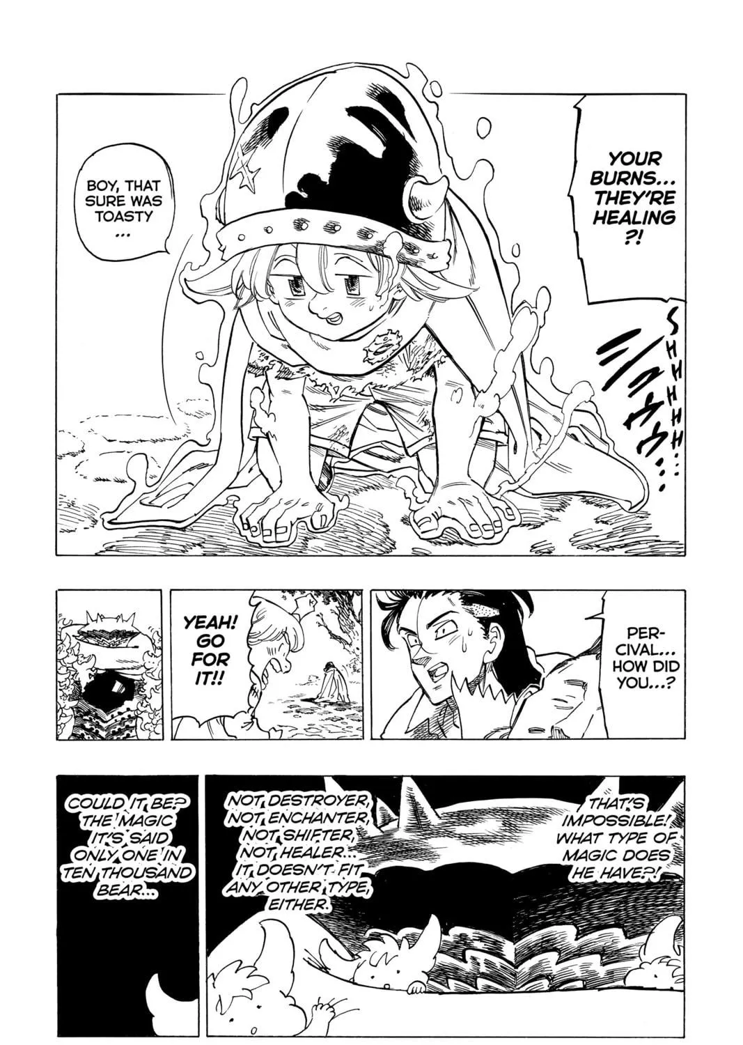 The Seven Deadly Sins: Four Knights of the Apocalypse Chapter 4 page 35 - 