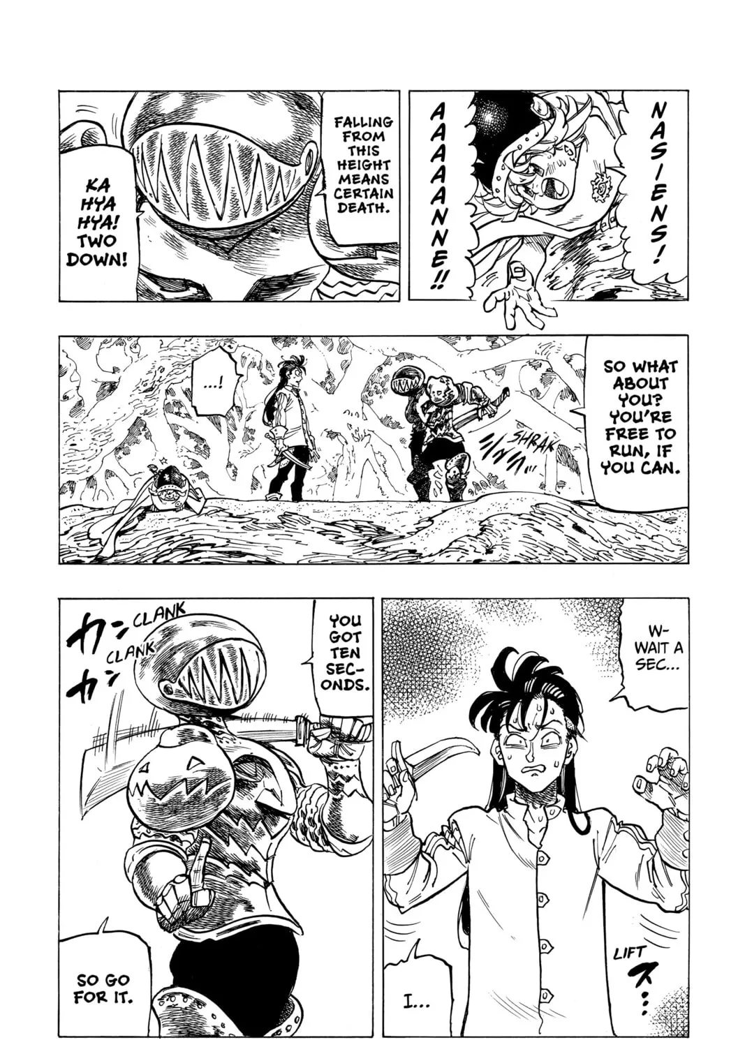 The Seven Deadly Sins: Four Knights of the Apocalypse Chapter 42 page 33 - 