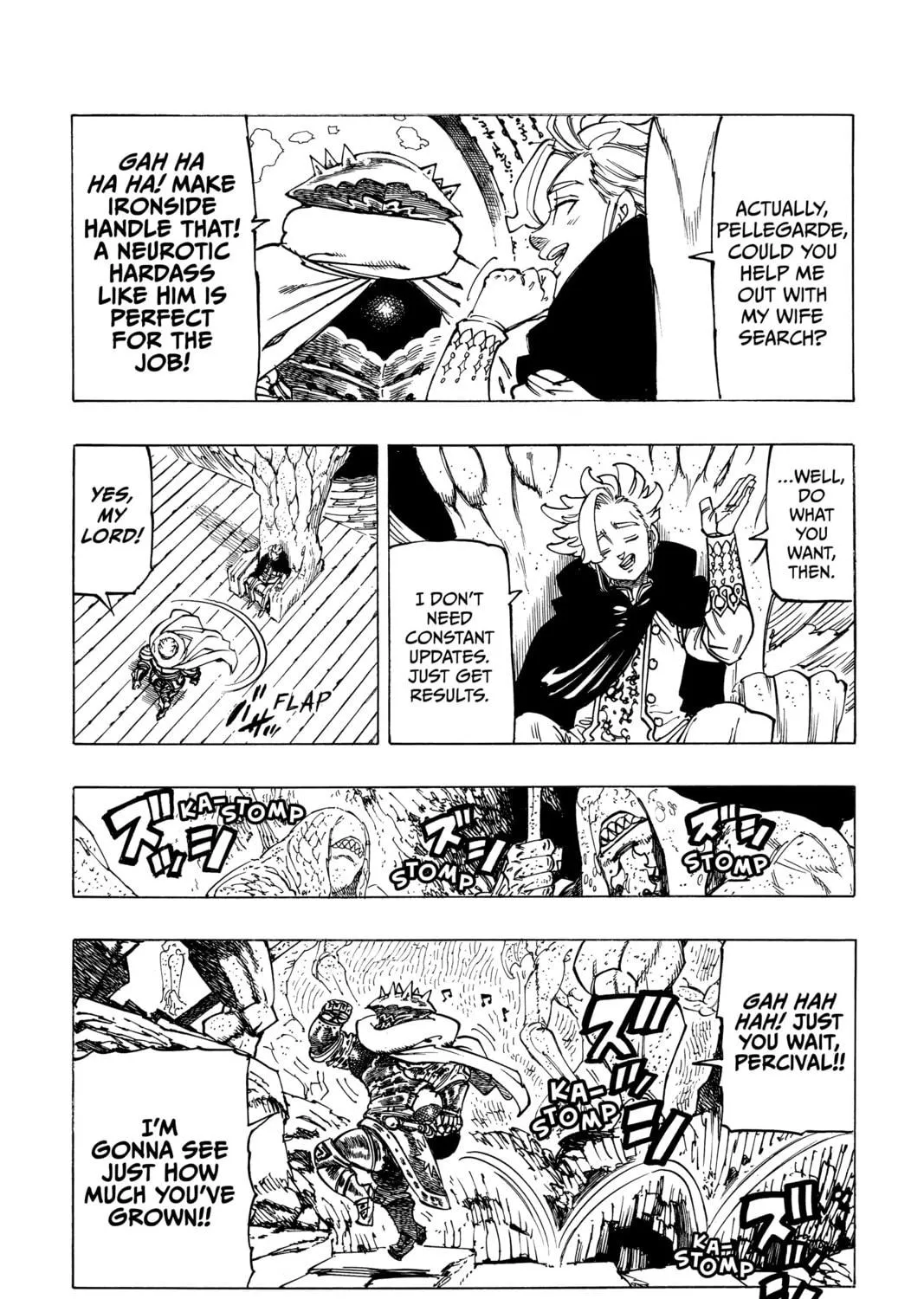 The Seven Deadly Sins: Four Knights of the Apocalypse Chapter 42 page 5 - 