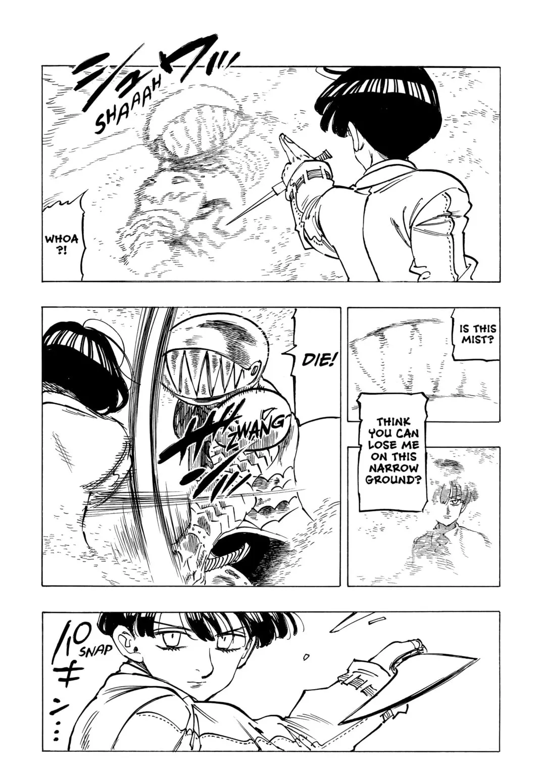 The Seven Deadly Sins: Four Knights of the Apocalypse Chapter 43 page 33 - 