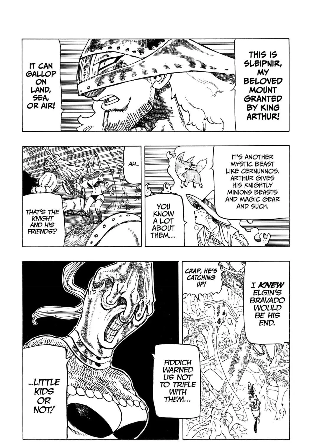 The Seven Deadly Sins: Four Knights of the Apocalypse Chapter 44 page 17 - 