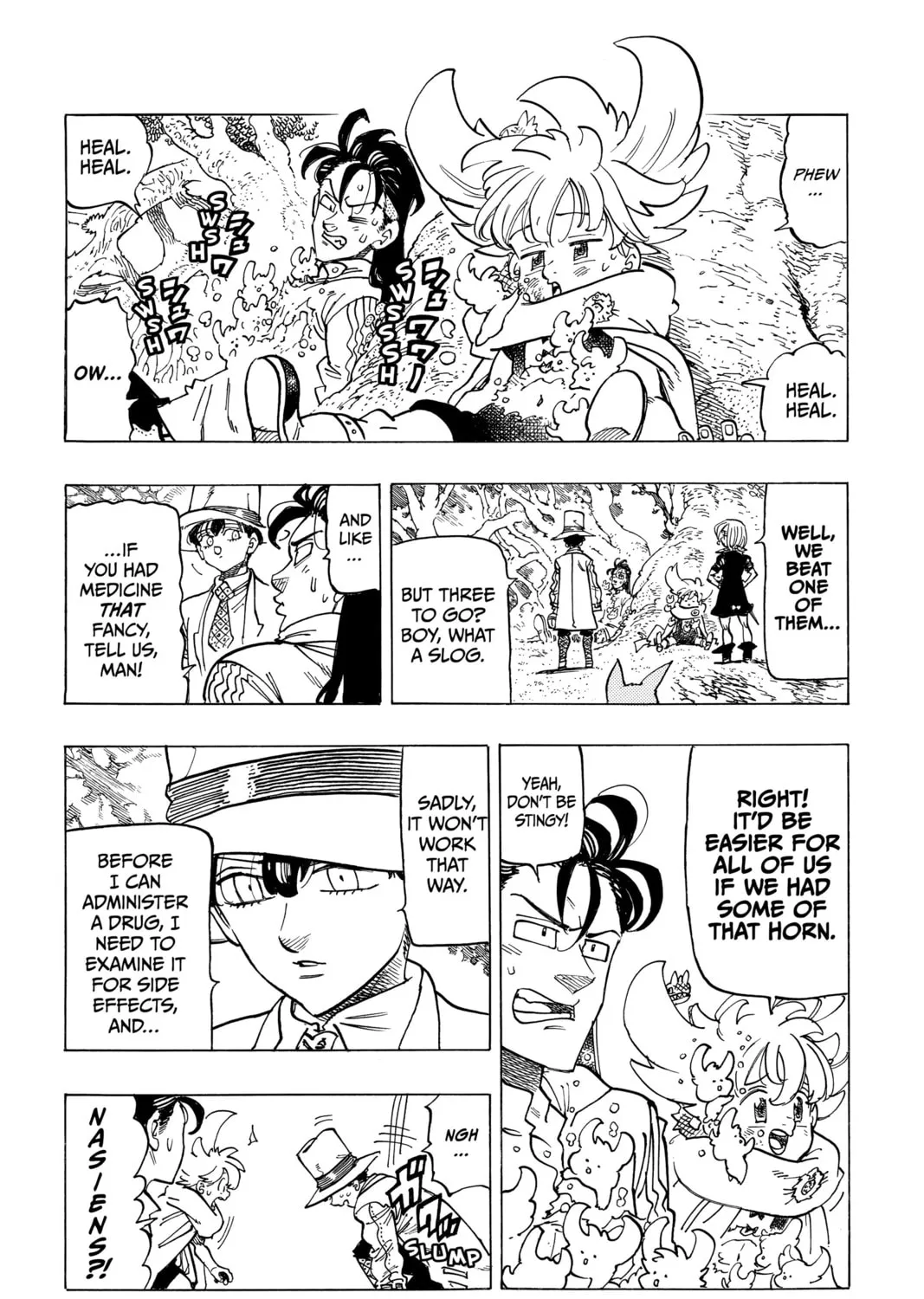 The Seven Deadly Sins: Four Knights of the Apocalypse Chapter 44 page 3 - 