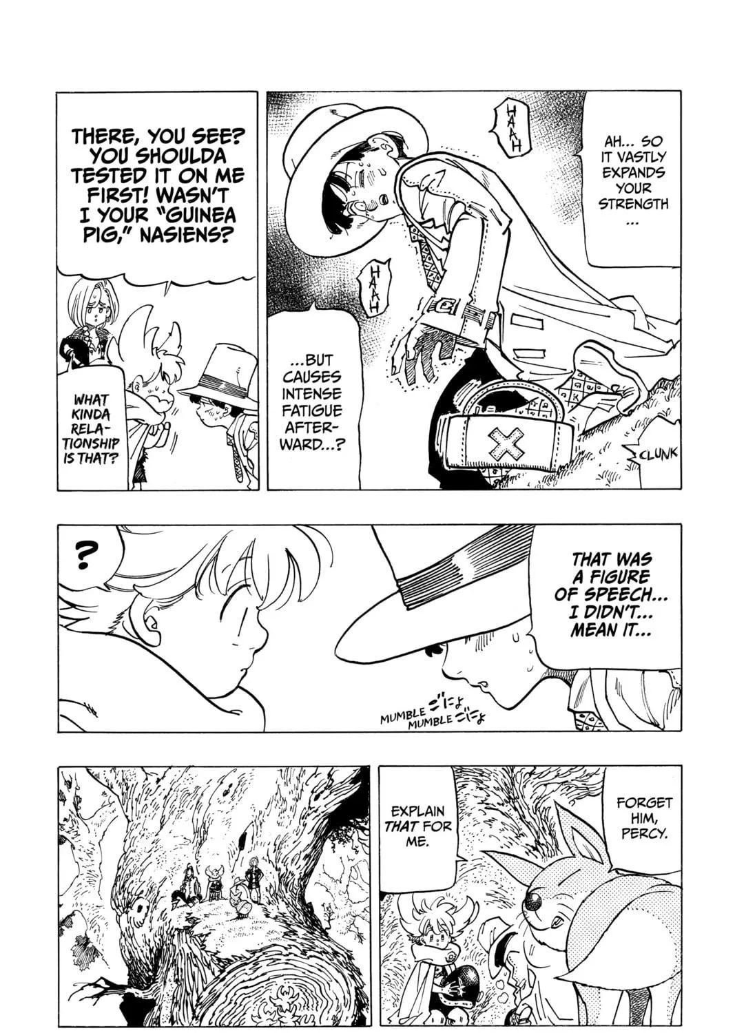 The Seven Deadly Sins: Four Knights of the Apocalypse Chapter 44 page 5 - 