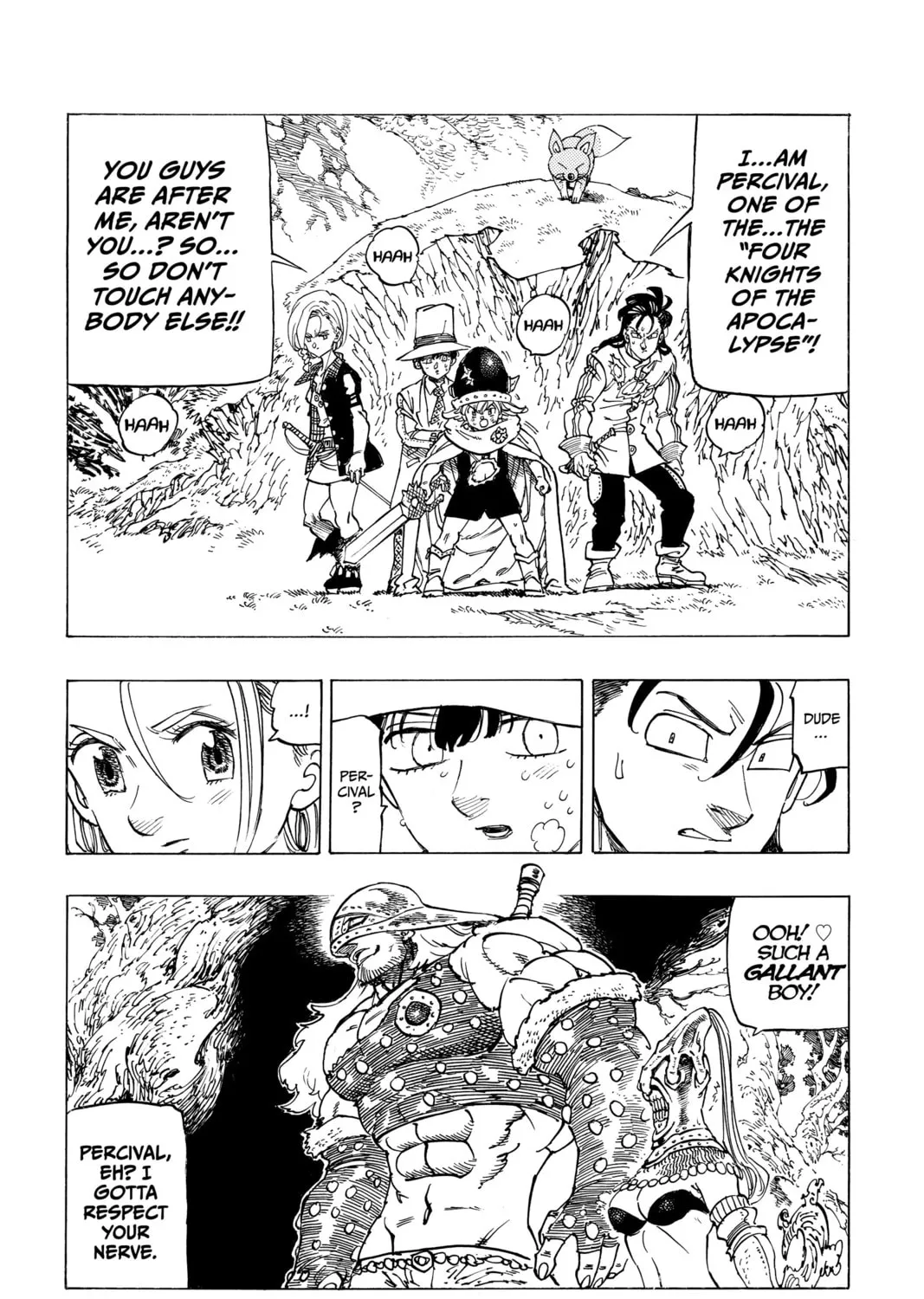 The Seven Deadly Sins: Four Knights of the Apocalypse Chapter 45 page 3 - 