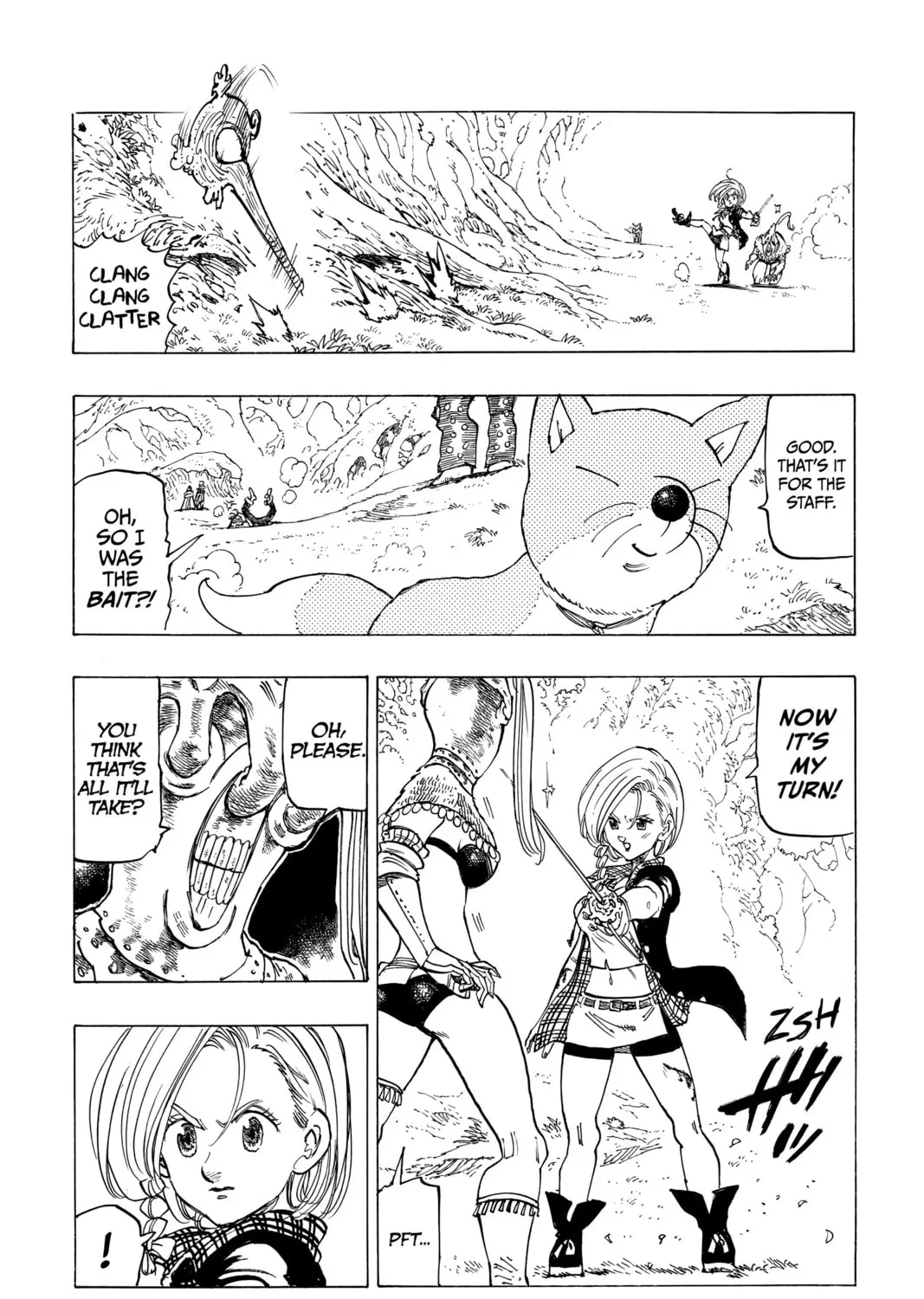 The Seven Deadly Sins: Four Knights of the Apocalypse Chapter 45 page 33 - 