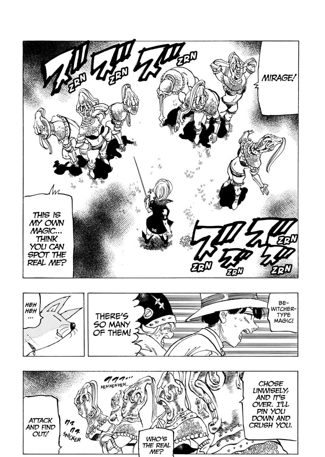 The Seven Deadly Sins: Four Knights of the Apocalypse Chapter 45 page 35 - 