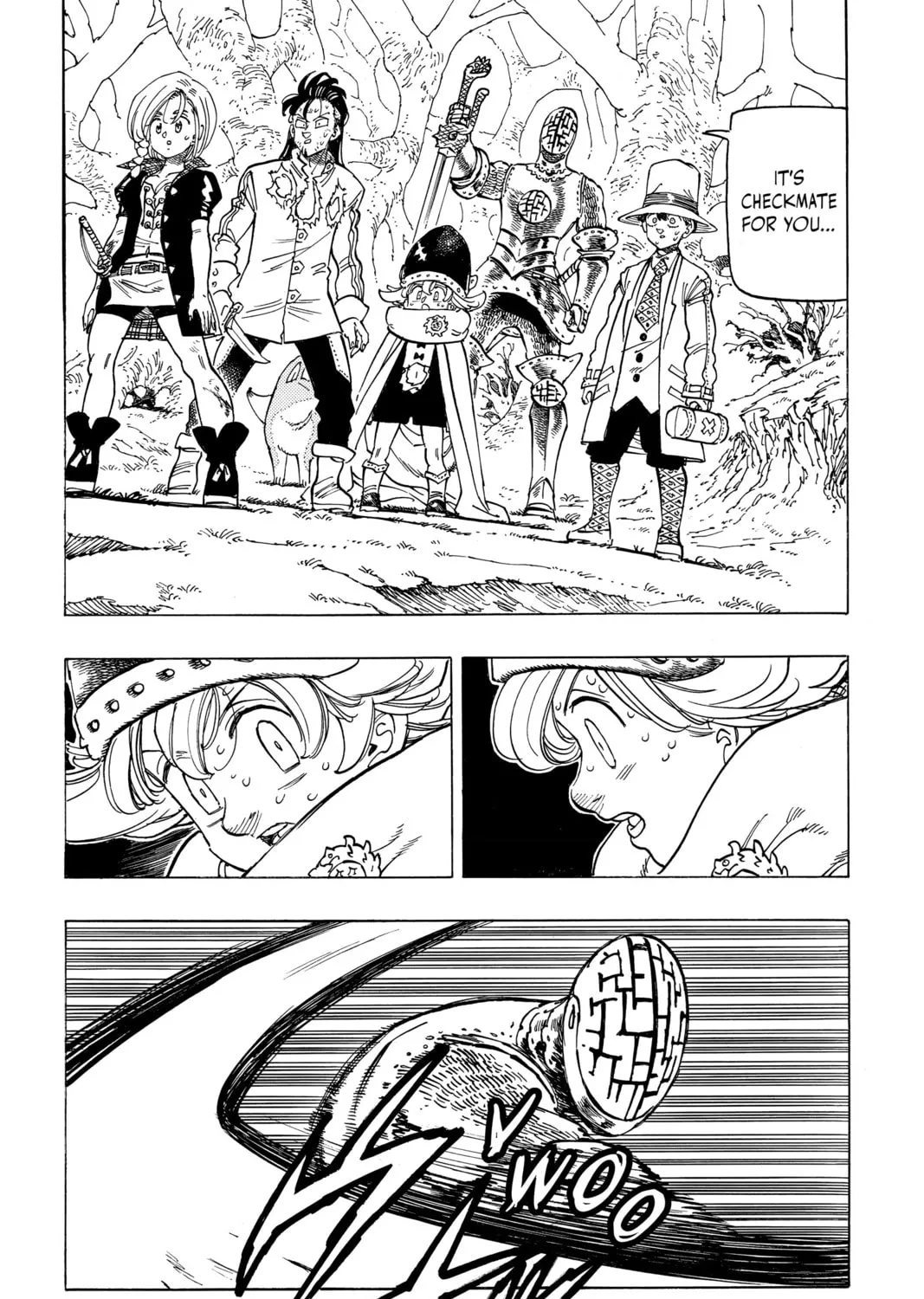 The Seven Deadly Sins: Four Knights of the Apocalypse Chapter 47 page 3 - 