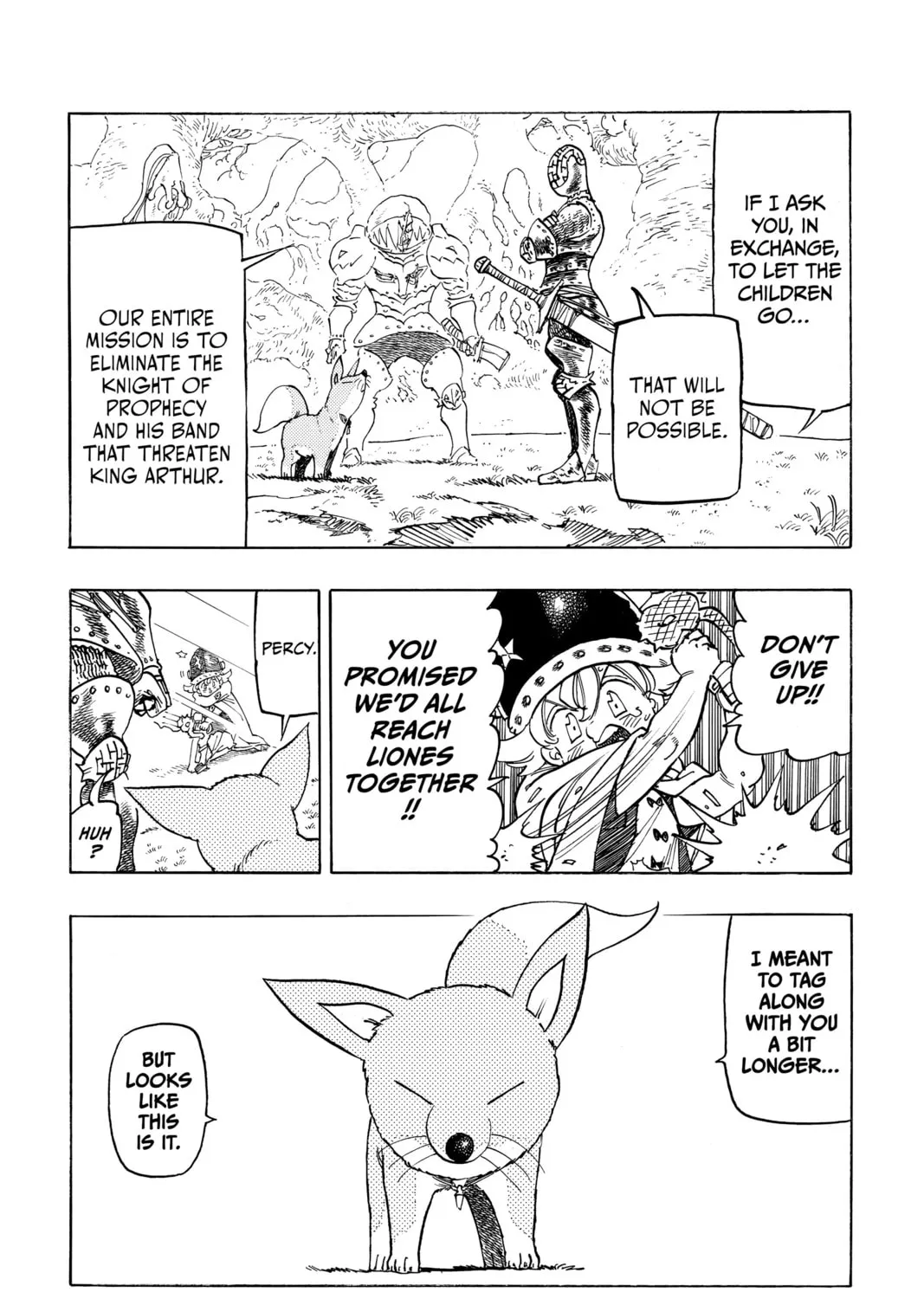 The Seven Deadly Sins: Four Knights of the Apocalypse Chapter 48 page 13 - 