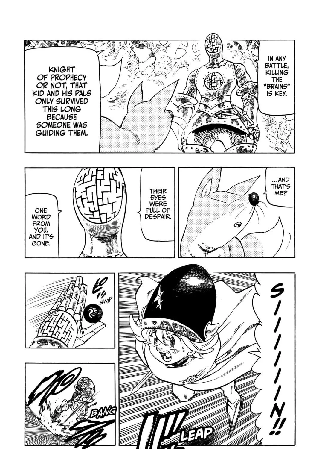 The Seven Deadly Sins: Four Knights of the Apocalypse Chapter 48 page 5 - 