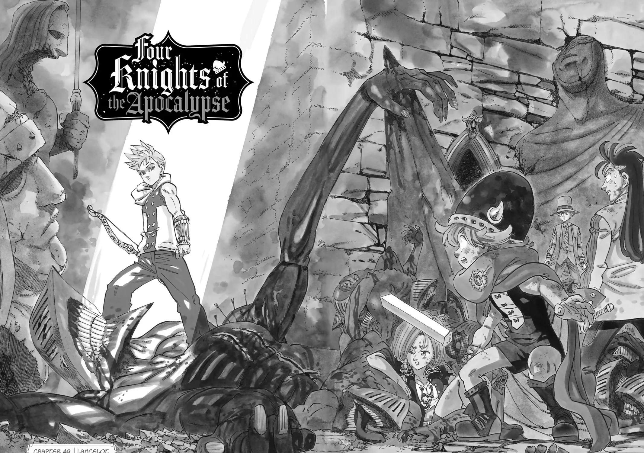 The Seven Deadly Sins: Four Knights of the Apocalypse Chapter 49 page 1 - 