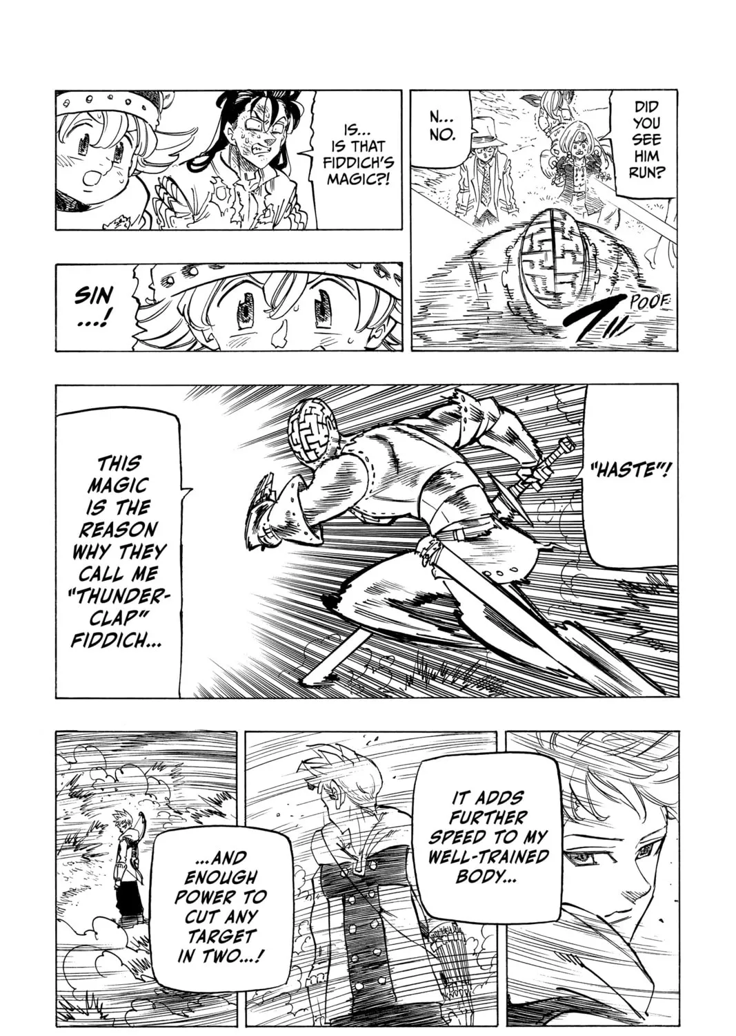 The Seven Deadly Sins: Four Knights of the Apocalypse Chapter 49 page 13 - 