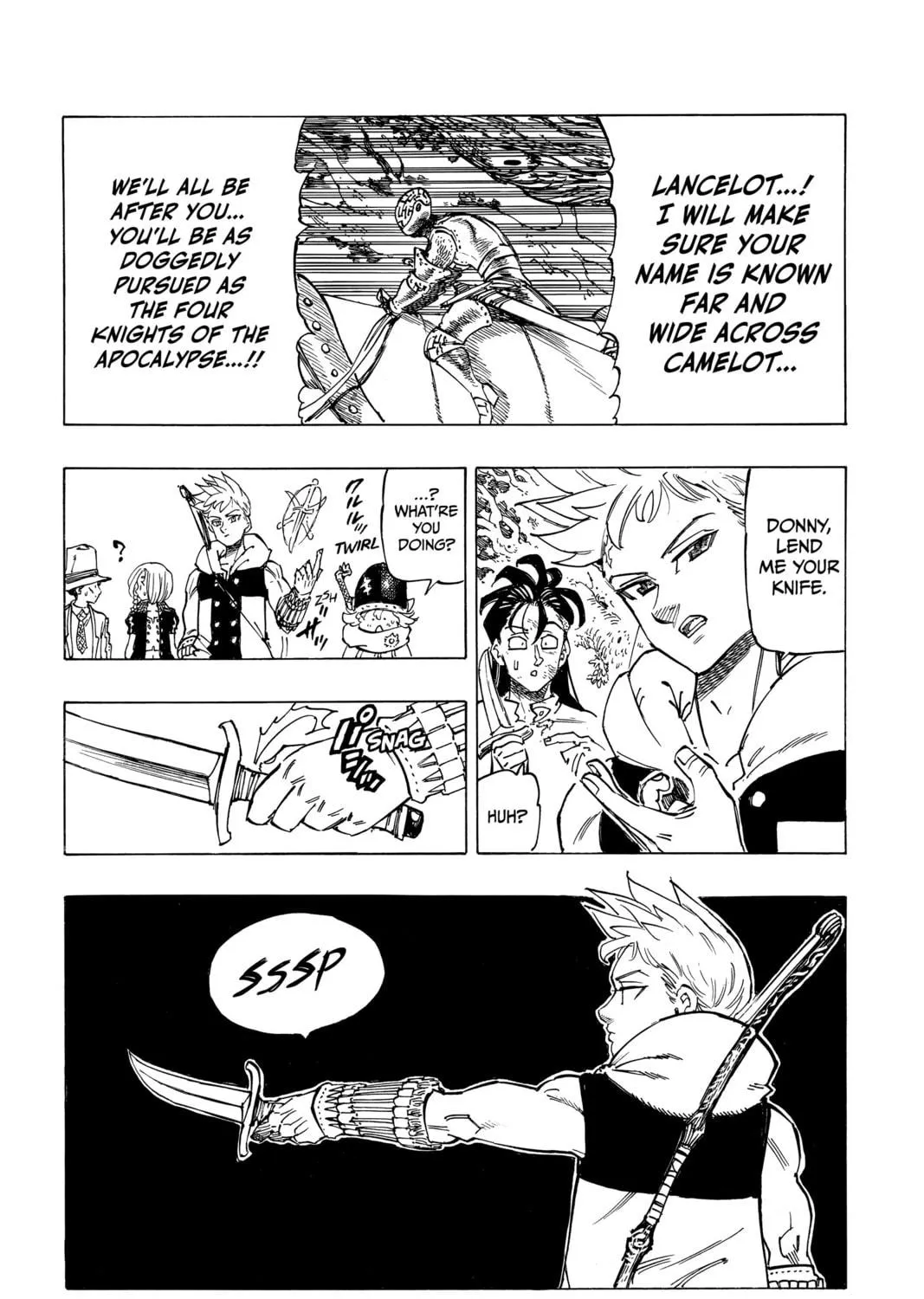 The Seven Deadly Sins: Four Knights of the Apocalypse Chapter 49 page 35 - 