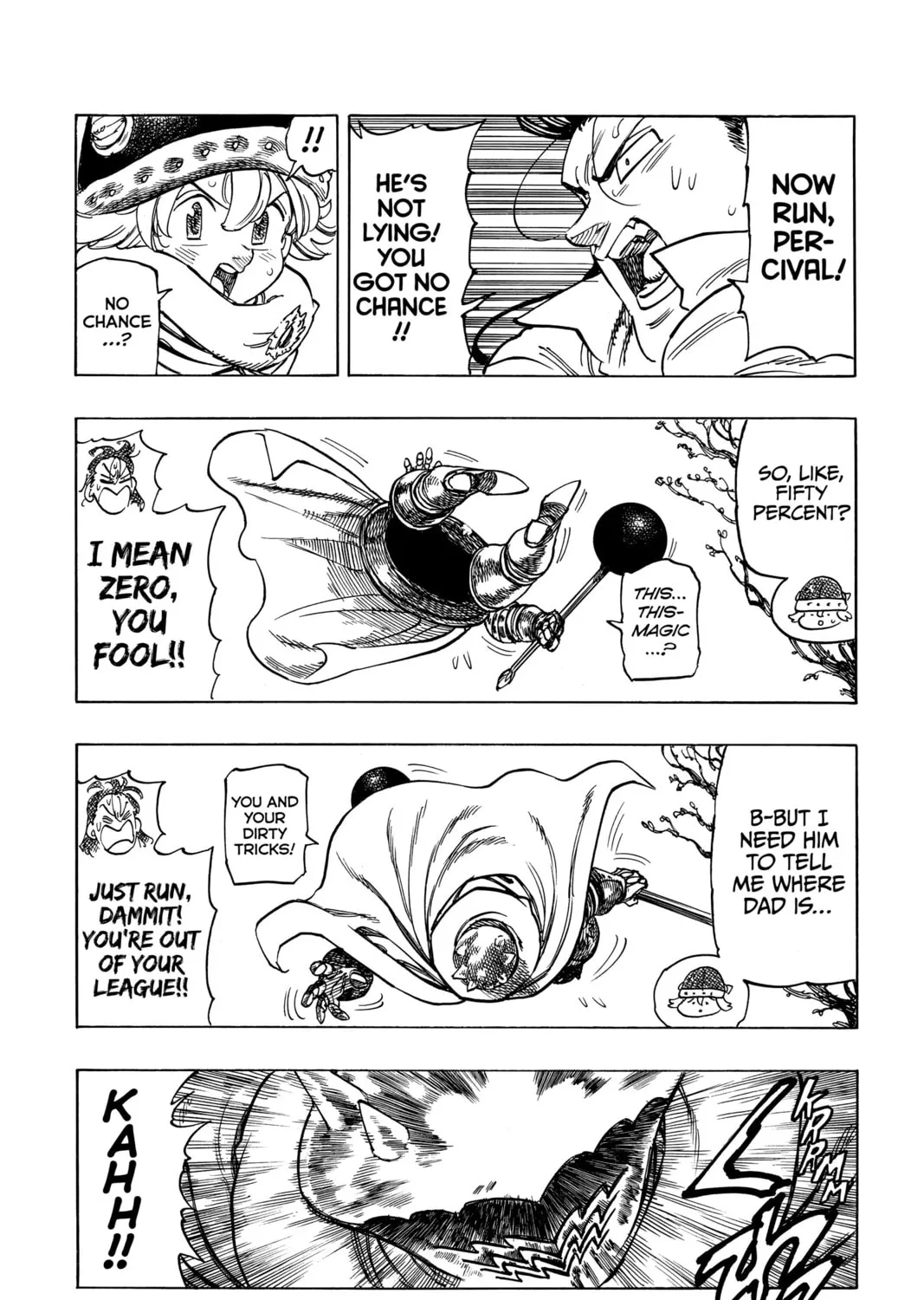 The Seven Deadly Sins: Four Knights of the Apocalypse Chapter 5 page 13 - 