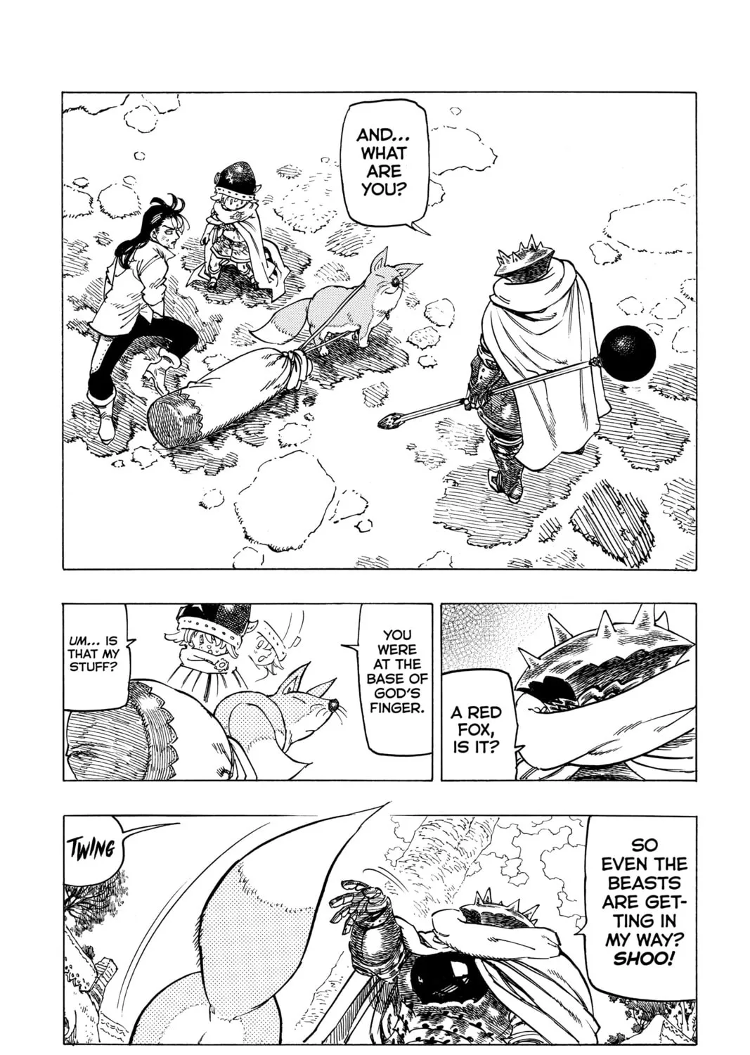 The Seven Deadly Sins: Four Knights of the Apocalypse Chapter 5 page 21 - 